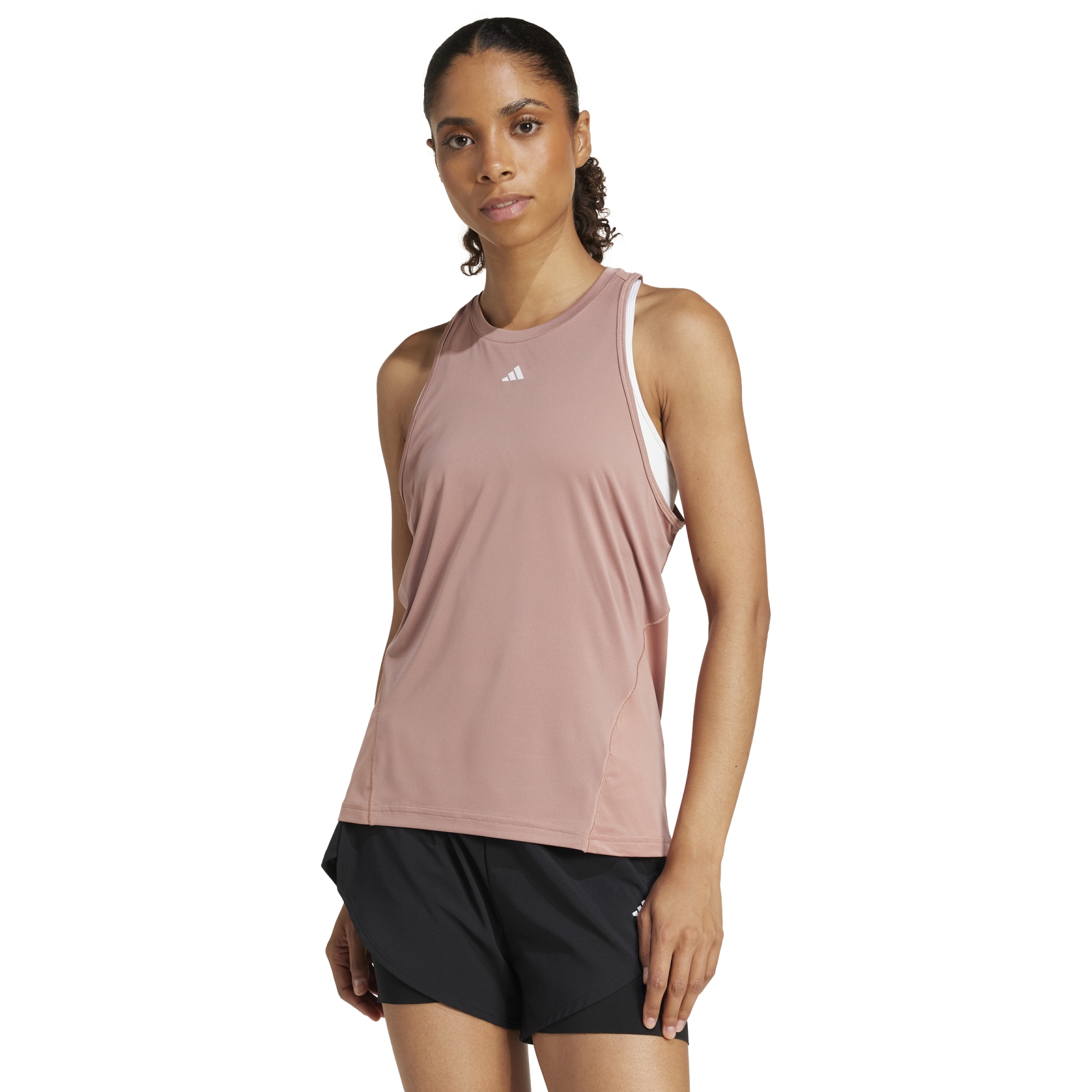 Picture of adidas Designed for Training Tank Top Women - warm clay JC9835
