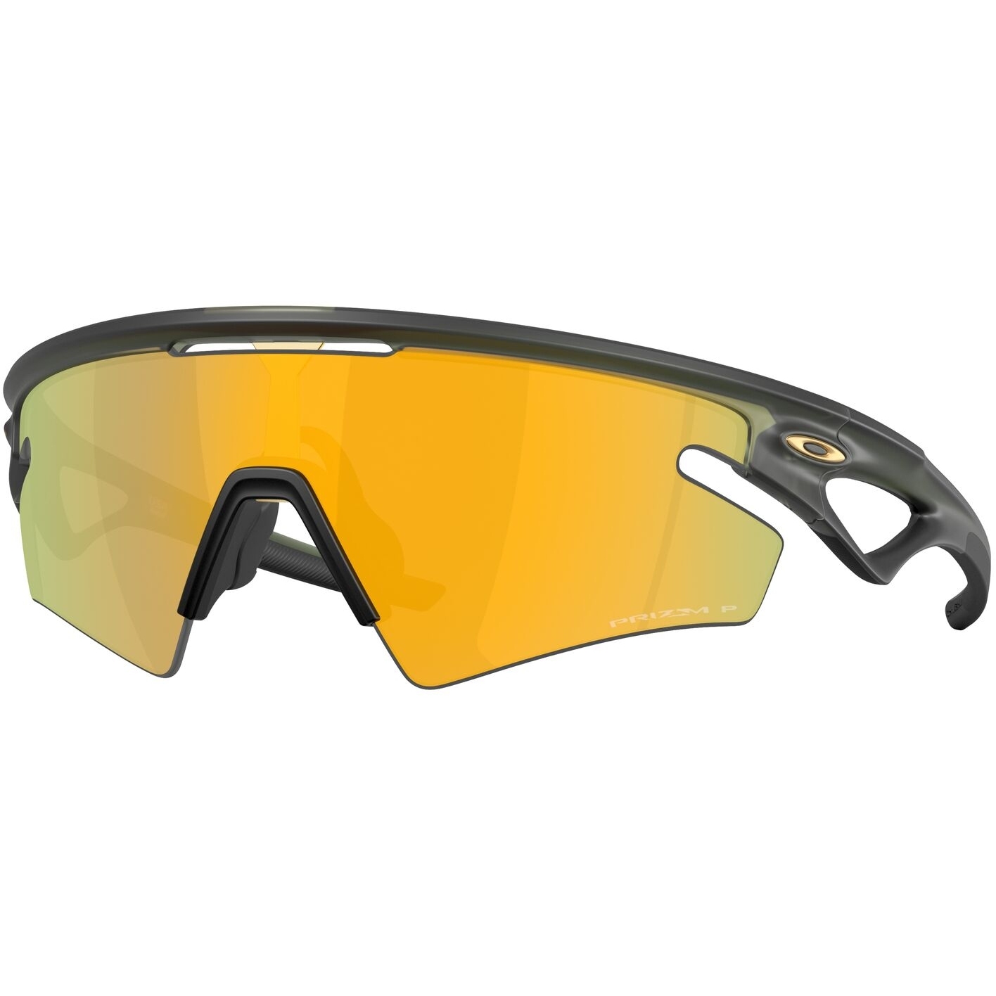 Photo produit de Oakley Lunettes - Sphaera Slash - Matte Olive Ink/Prizm 24K Polarized - OO9499-0536