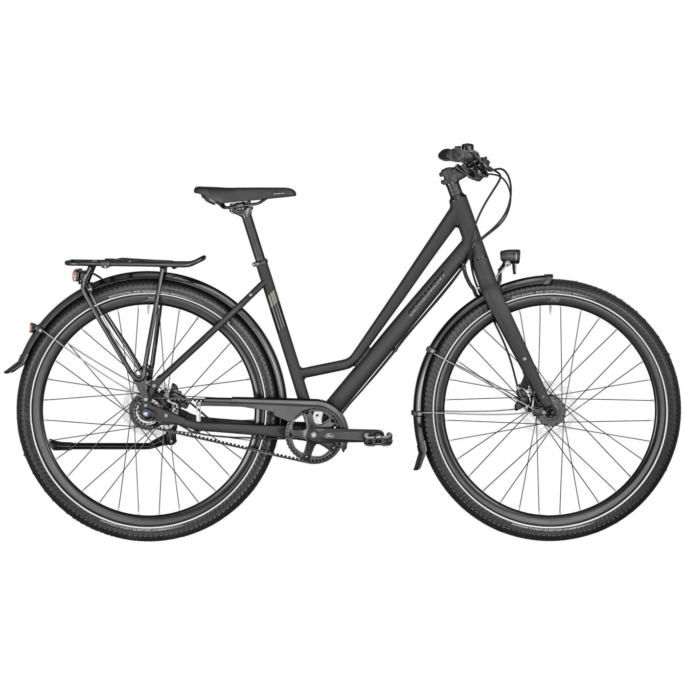 Produktbild von Bergamont VITESS N8 BELT AMSTERDAM - Damen Trekkingrad - 2023 - matt black