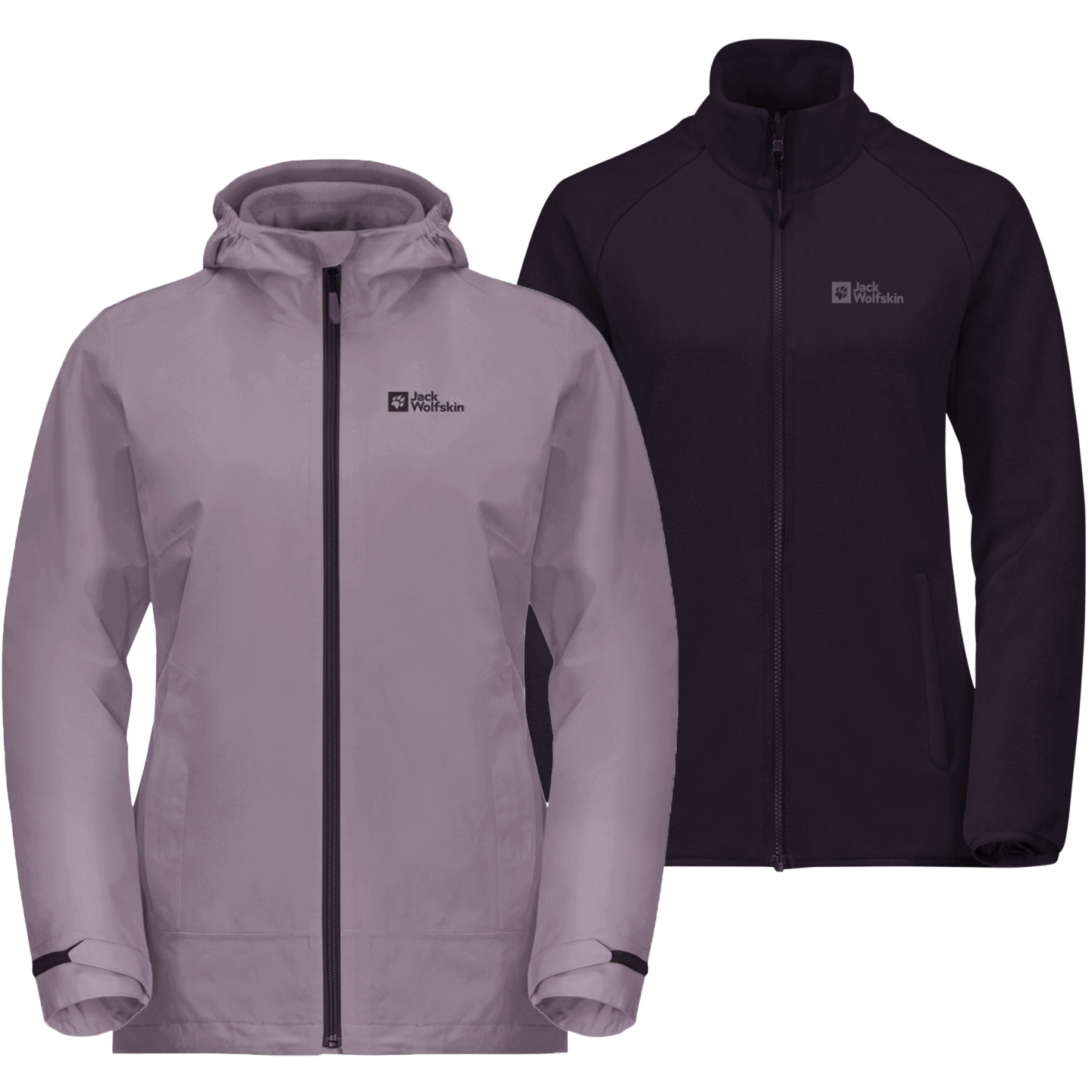Produktbild von Jack Wolfskin Moonrise 3In1 Jacke Damen - wild blossom