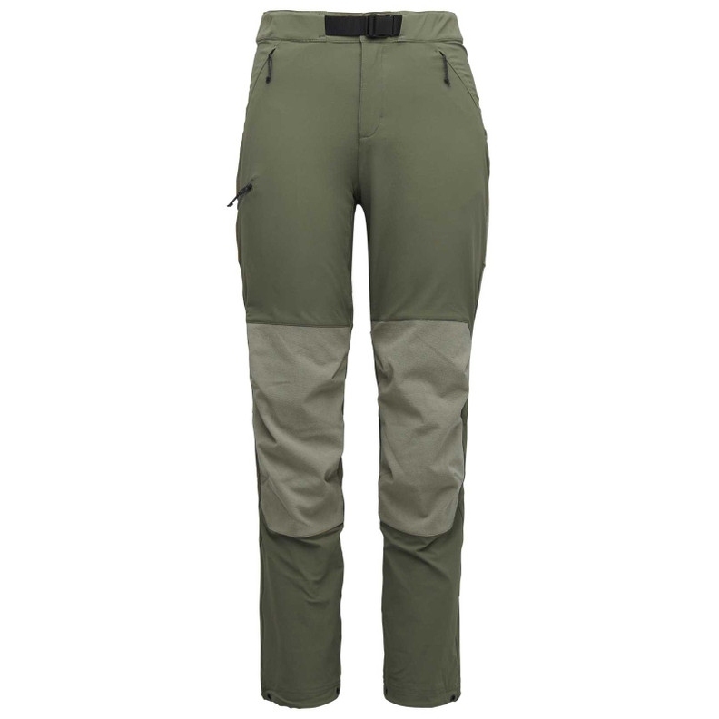 Женские брюки для скалолазания Black Diamond Alpine Hybrid - Тундра-Сосновый дым