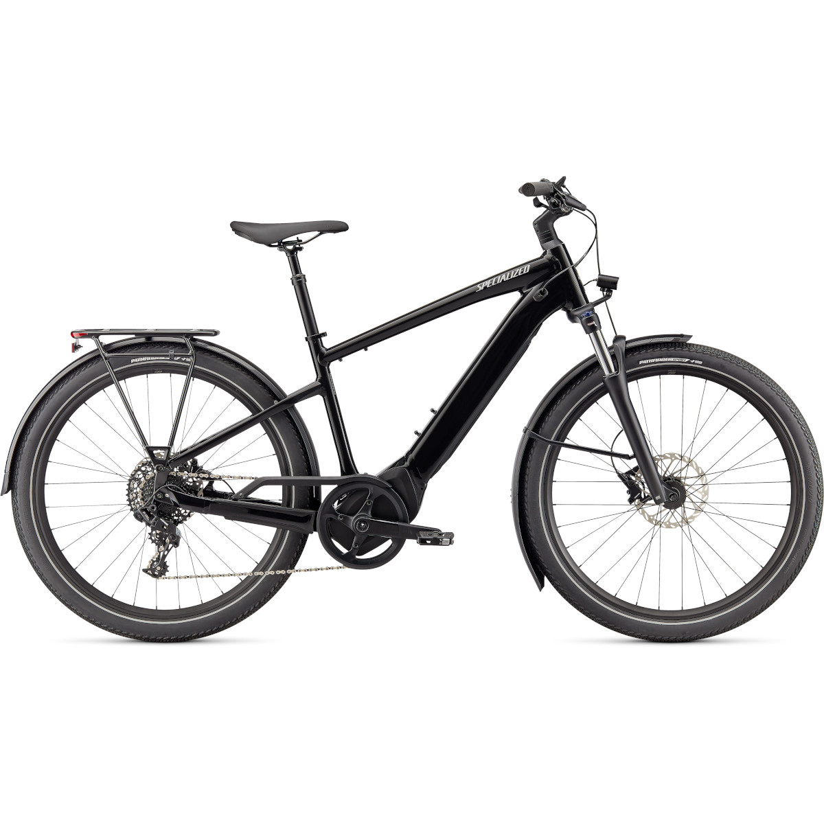 Productfoto van Specialized TURBO VADO 4.0 - Men&#039;s City E-Bike - 2024 - cast black / silver reflective