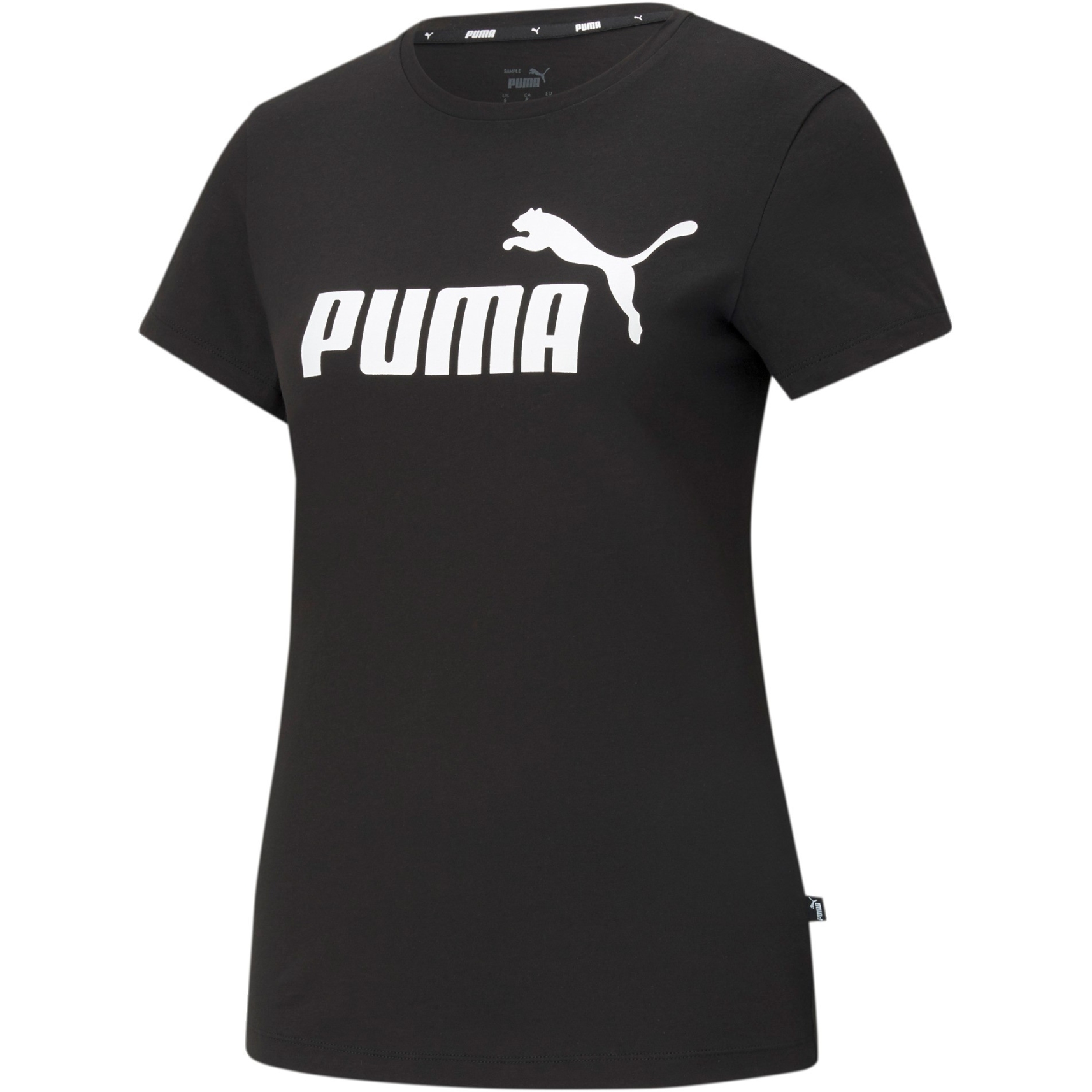 Picture of Puma Essentials Logo Tee Women - Puma Black