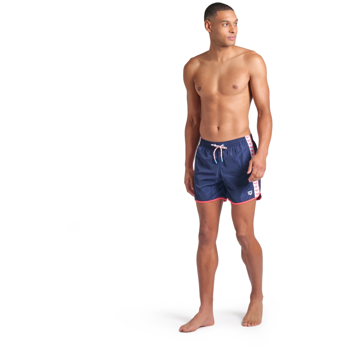 Pantaloncino Da Spiaggia Uomo Arena Team Stripe – Tessuto Riciclato E Asciugatura Rapida