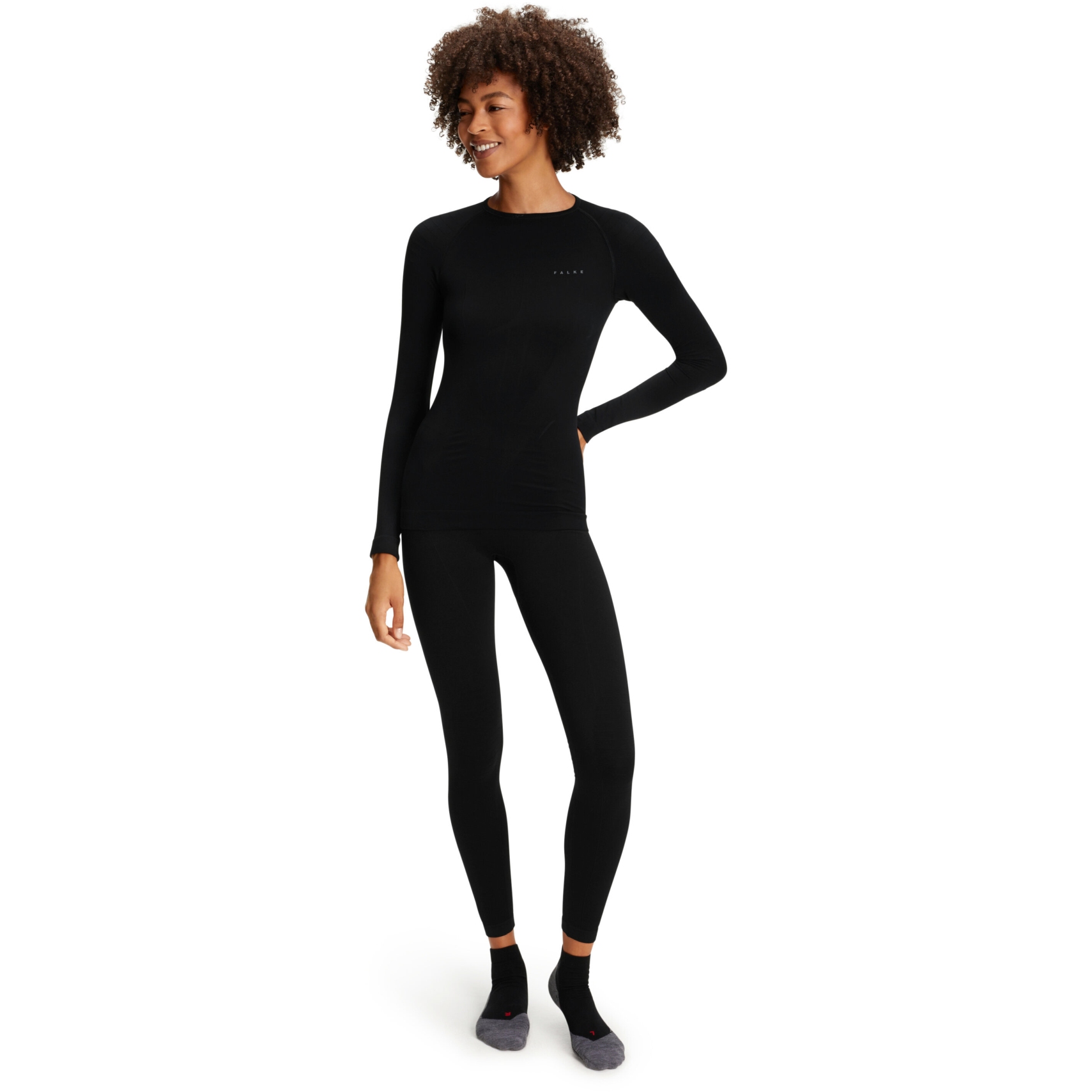 Collant FALKE Femme LONG Noir PE 2020