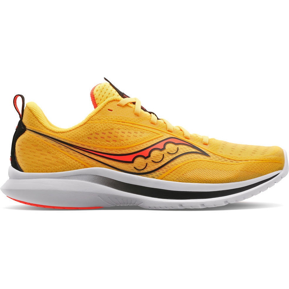 Image of Saucony Kinvara 13 Running Shoes - vizi gold/vizi red