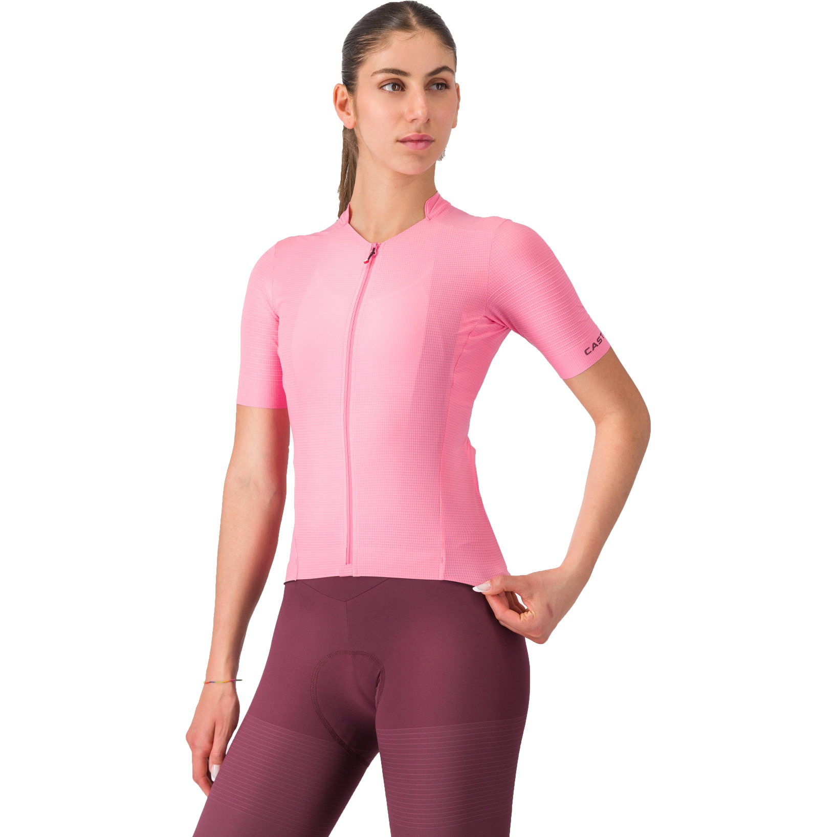 Castelli Premio Evo Jersey Women - rosa giro 025 | BIKE24