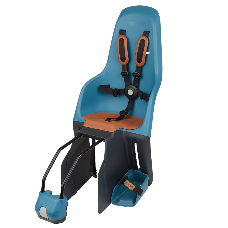 Productfoto van Polisport Minia FF Fietsstoeltje voor Kinderen voor Frame - neptune blue