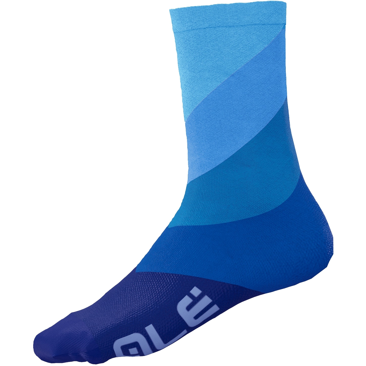 Produktbild von Alé Diagonal Digitopress Socken Unisex - blau