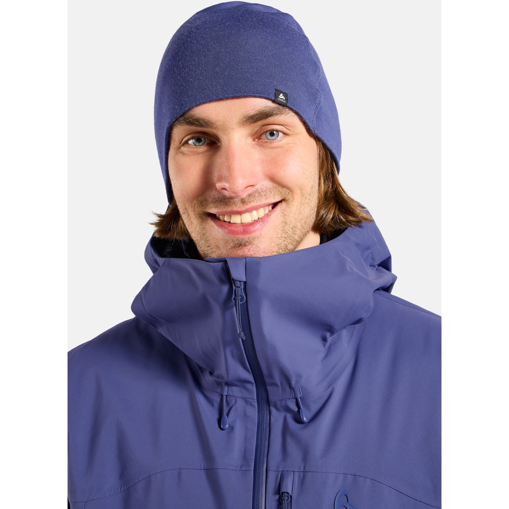 Masque Coupe-vent En Laine Mérinos 100% – Taille Unique Pour Femme, Couleur Denim