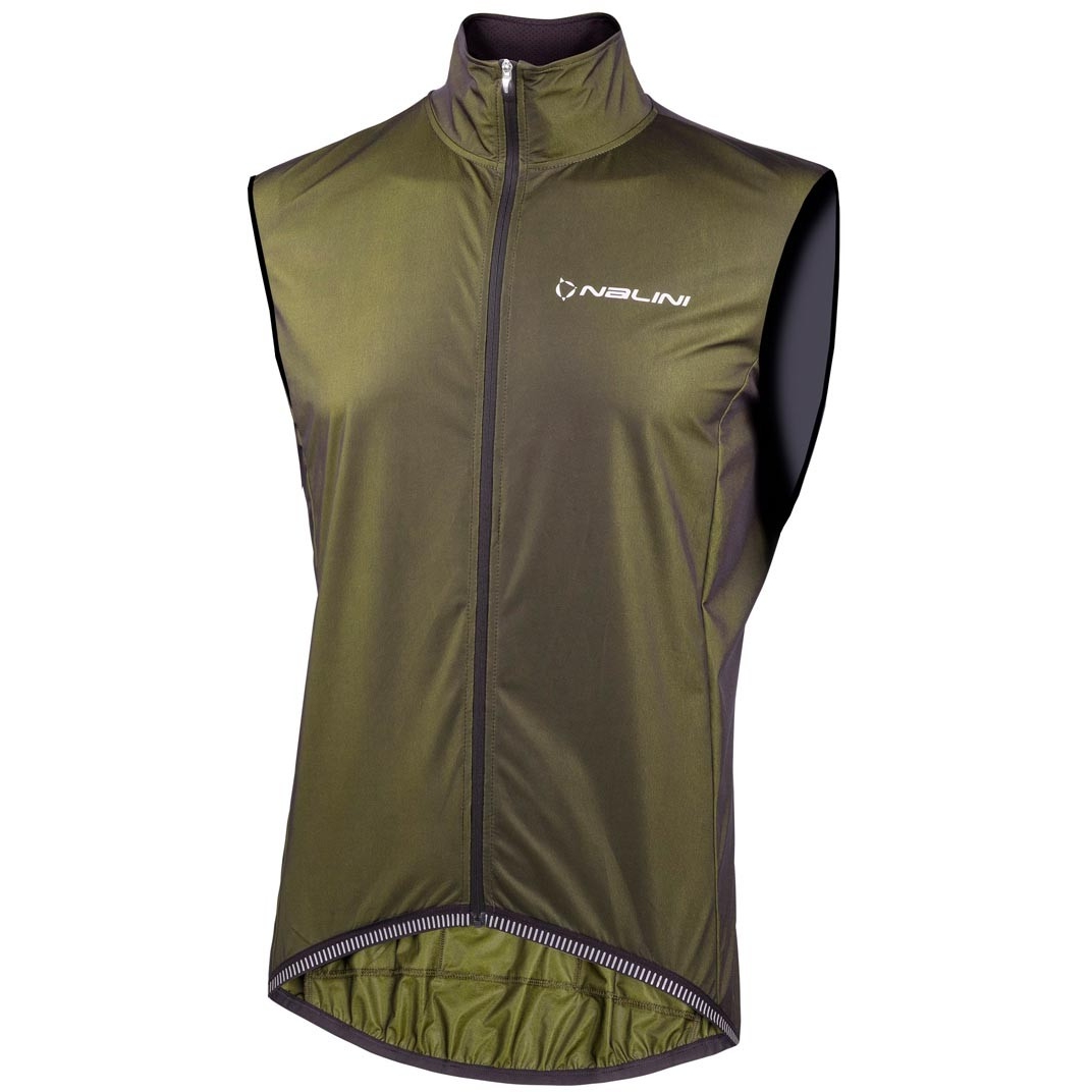 Picture of Nalini Breva Wind Vest Men - yellow-green 4400