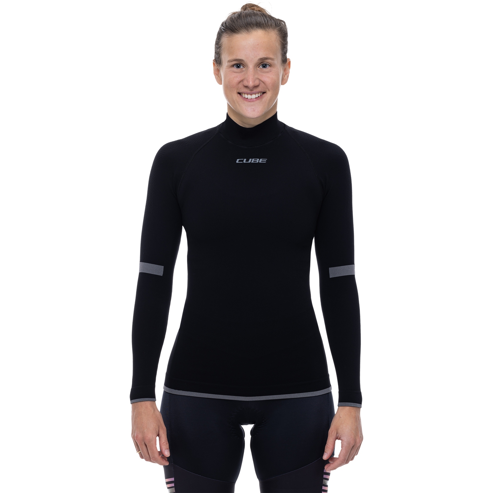 Picture of CUBE Race Be Warm Long Sleeve Baselayer Women - black
