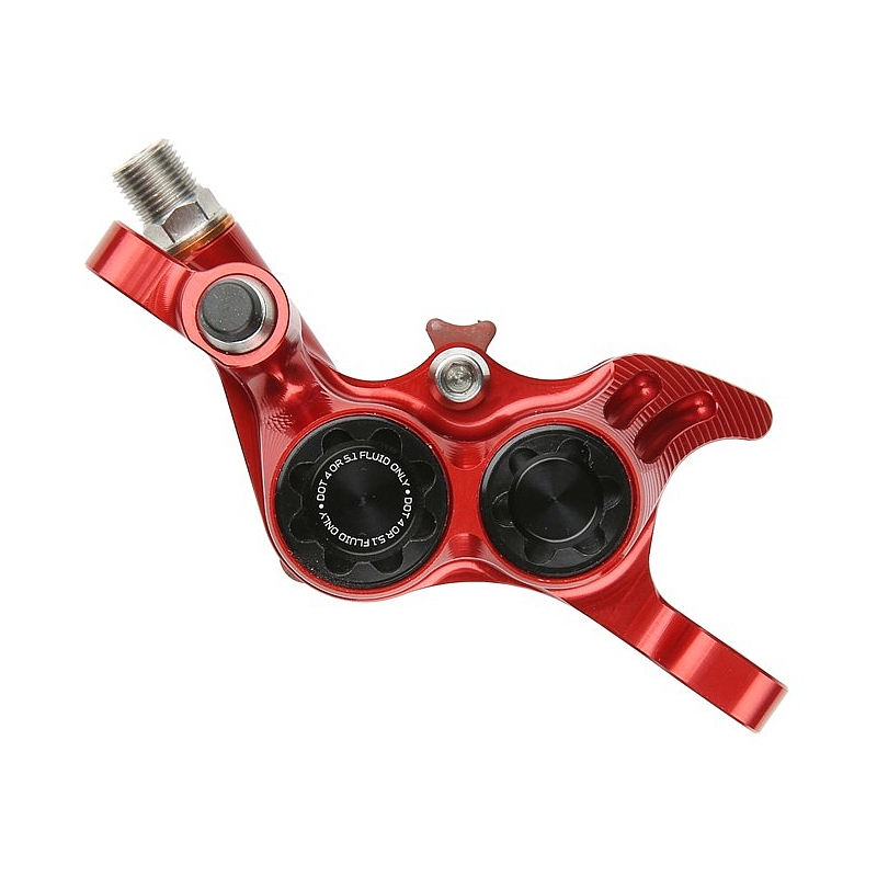 HOPE RX4 SRAM レッド ディスクブレーキセット Hope RX4+ SL Brake Caliper | Postmount | DOT - red | BIKE24