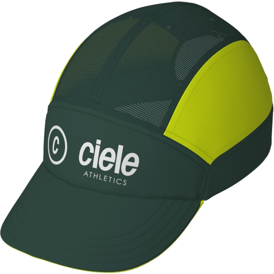 Produktbild von Ciele Athletics FSTCap SC Laufmütze - Classic C Side - emerald