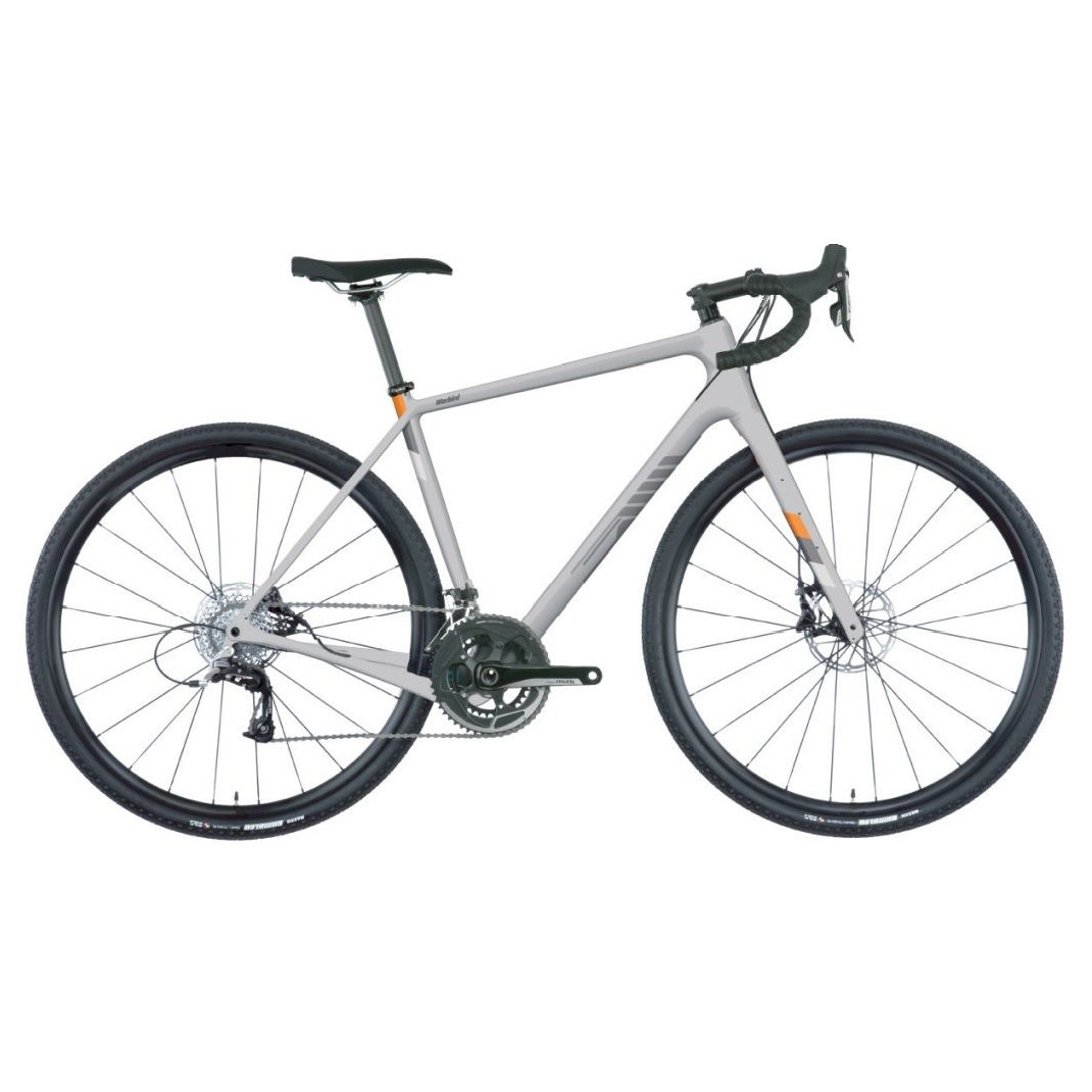 Productfoto van Salsa WARBIRD Carbon GRX 600 - Gravel Bike - 2023 - light grey