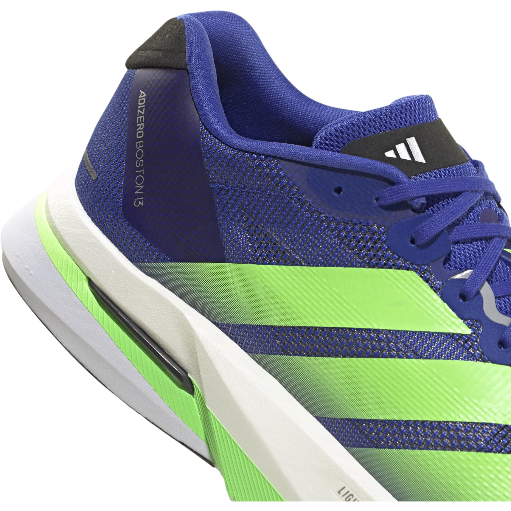 adidas Adizero Boston 13 Running Shoes Men - lucid blue/lime