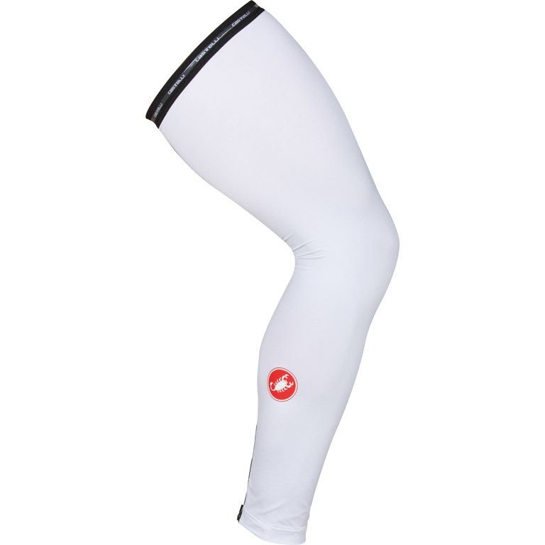 Image of Castelli UPF 50+ Light Leg Sleeves 16037 - white 001
