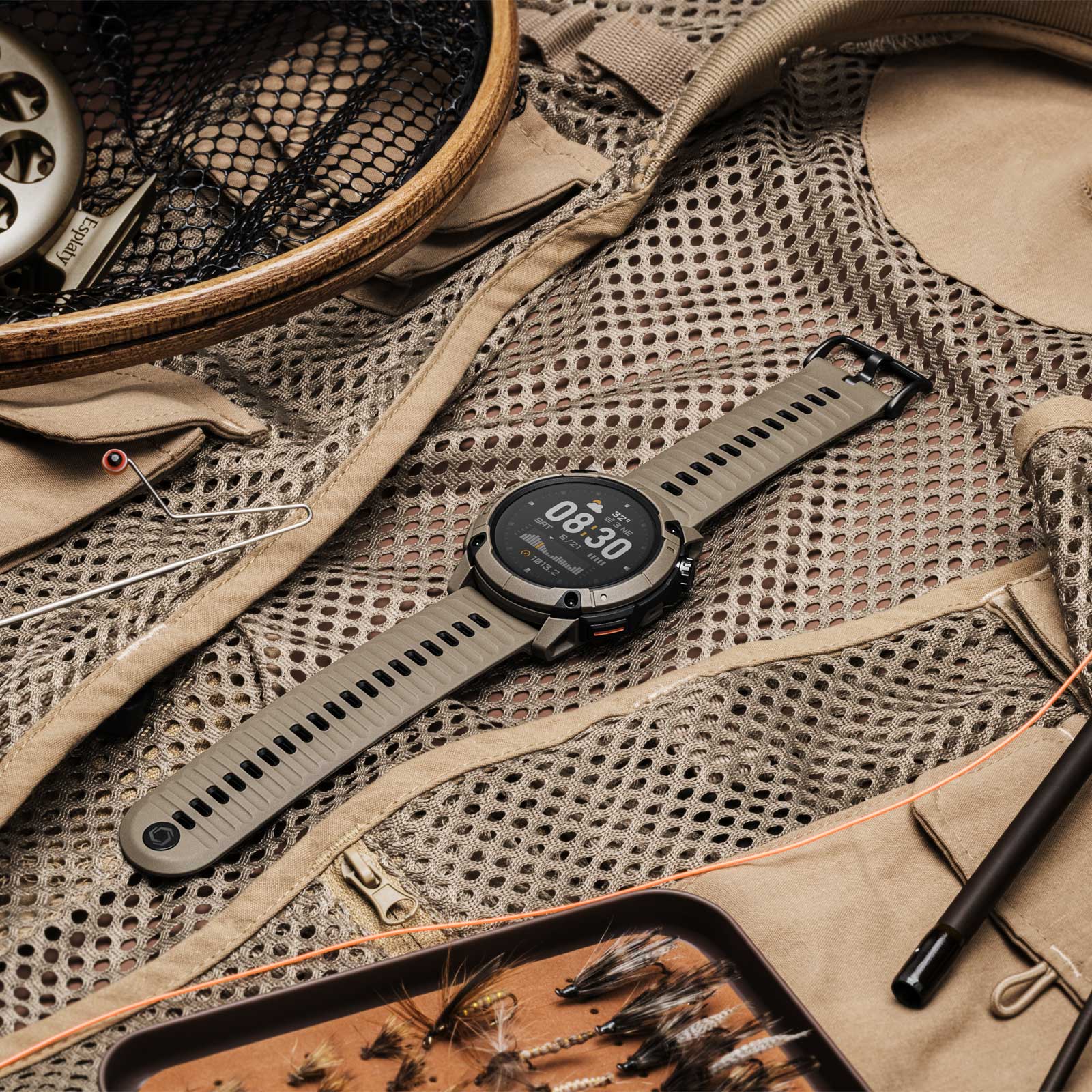 COROS NOMAD GPS Outdoor Watch - Brown | BIKE24