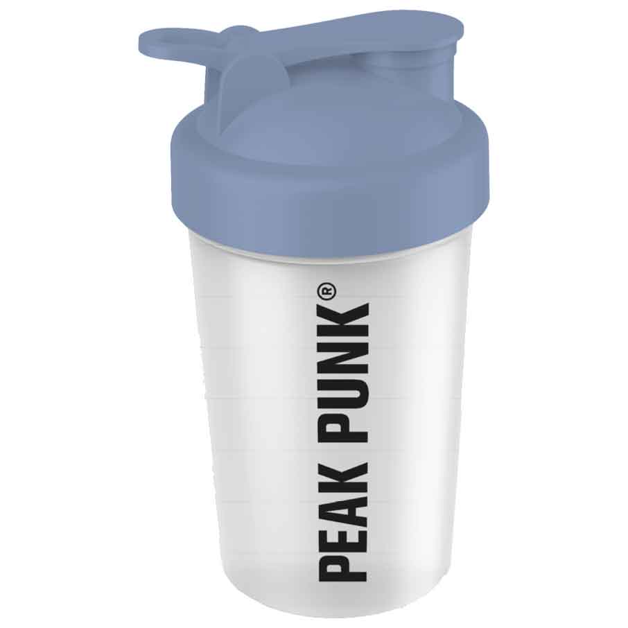 Produktbild von Peak Punk Bio-based Protein Shaker 600ml - Steelblue