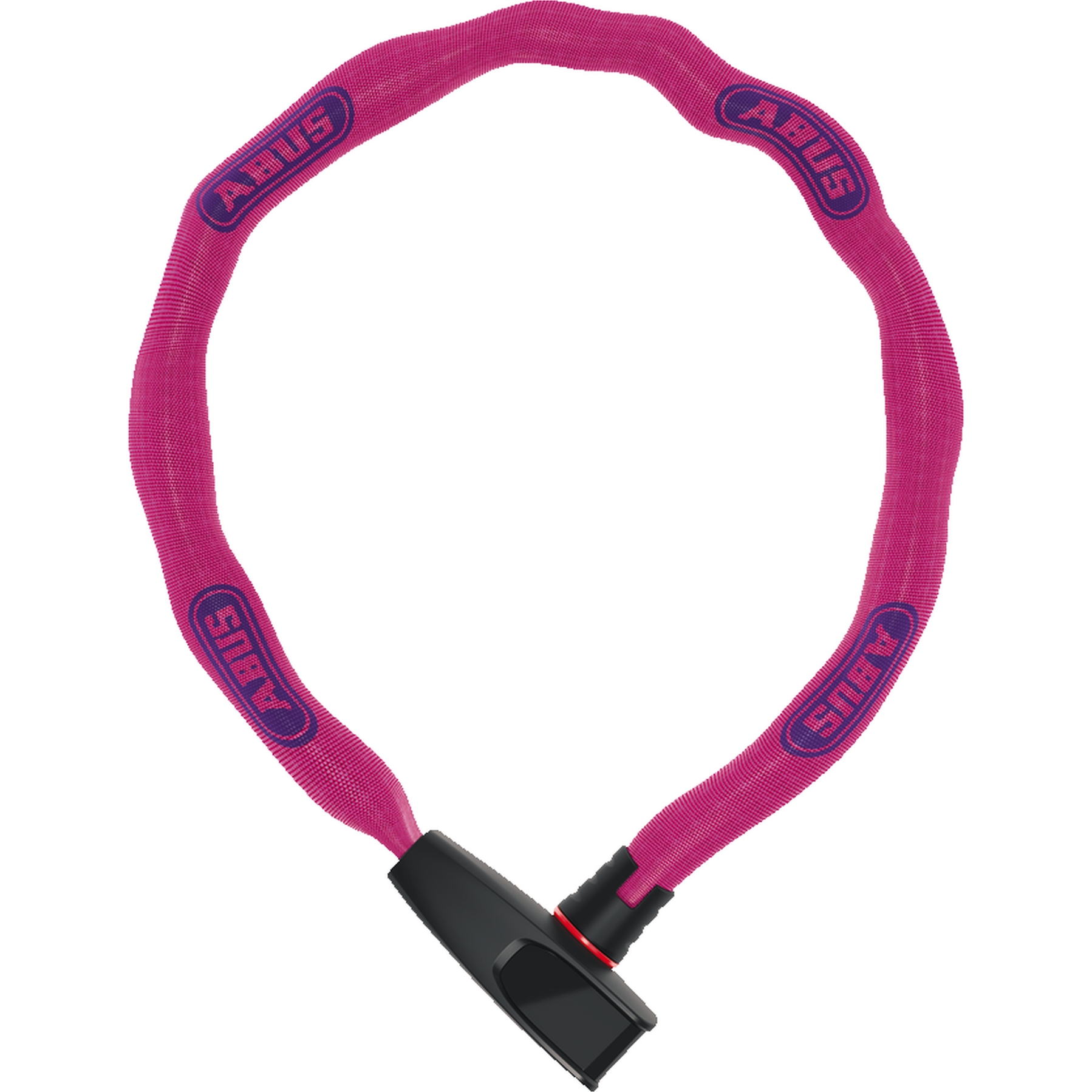 Image of ABUS Catena 6806K/85 Chain Lock - neon pink
