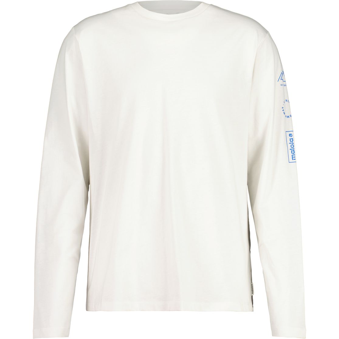 Produktbild von Maloja AndrianoM. Organic Cotton Langarmshirt Herren - shaded white 1148