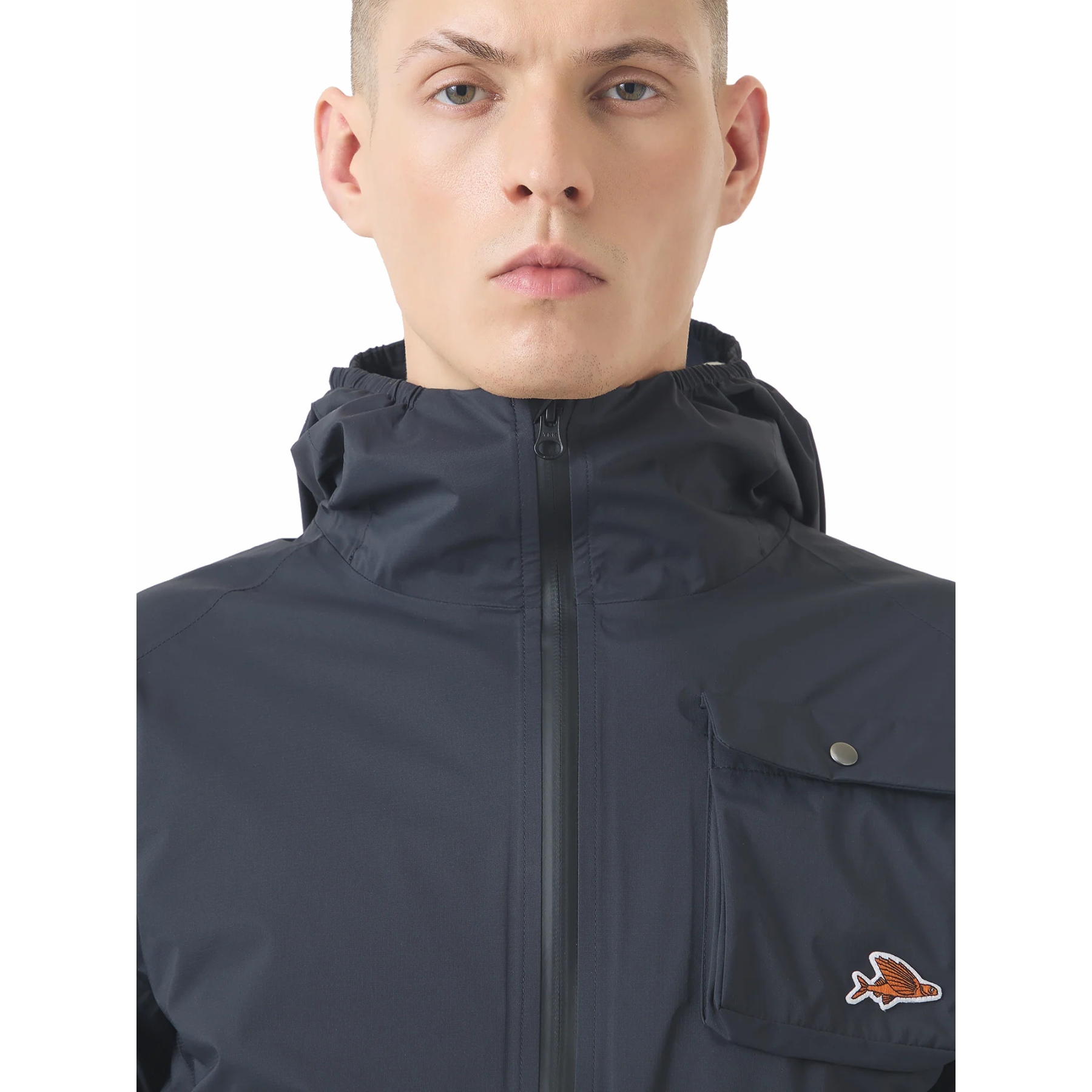 Café du Cycliste Alizee Rain Jacket Unisex - anthracite | BIKE24