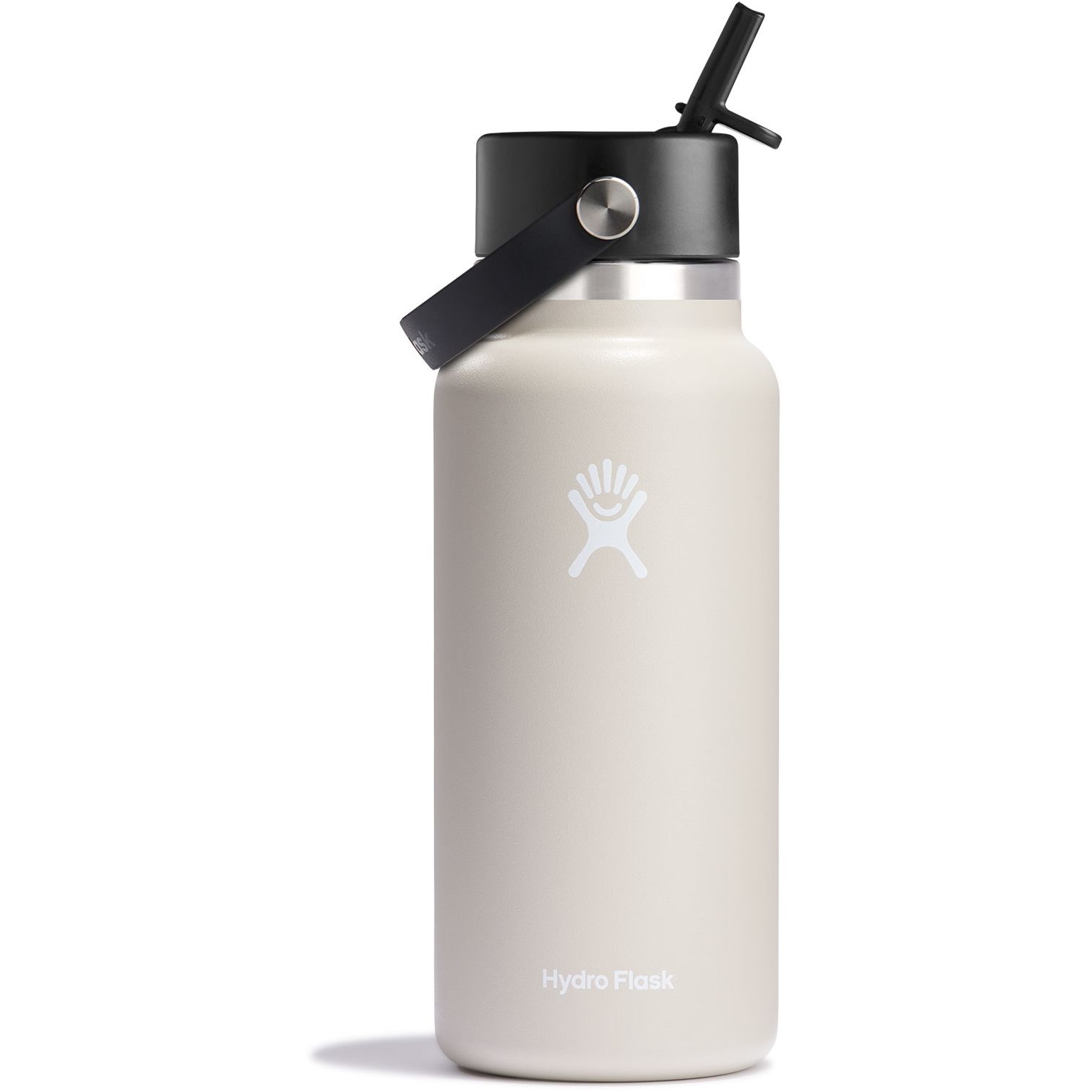 Iron Flask Carabiner Straw Lid Set - 2 Lids, 4 Straws & 2 Brushes For Wide Mouth Water Bottles Straw Lid Replacement