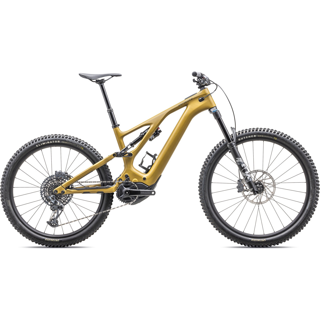 Foto de Specialized Bicicleta Eléctrica de Montaña Carbono - TURBO LEVO COMP - 2025 - harvest gold / obsidian
