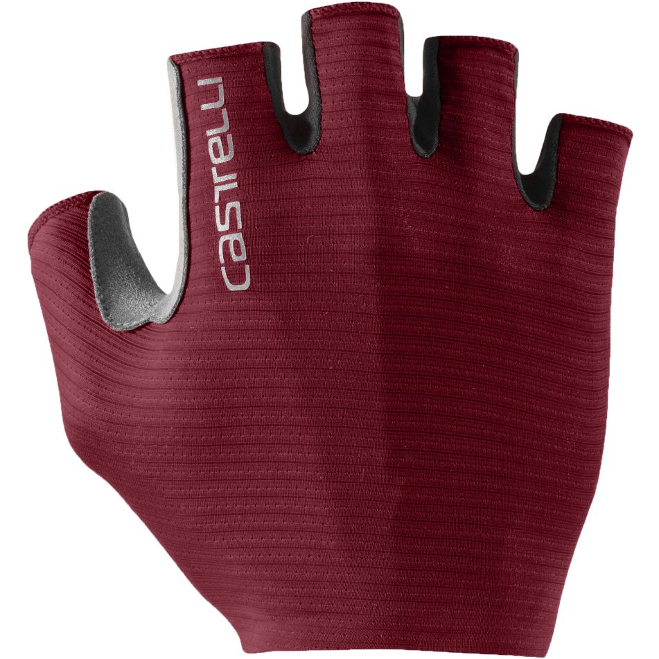 Productfoto van Castelli Espresso Handschoenen met Korte Vingers Heren - deep bordeaux 625