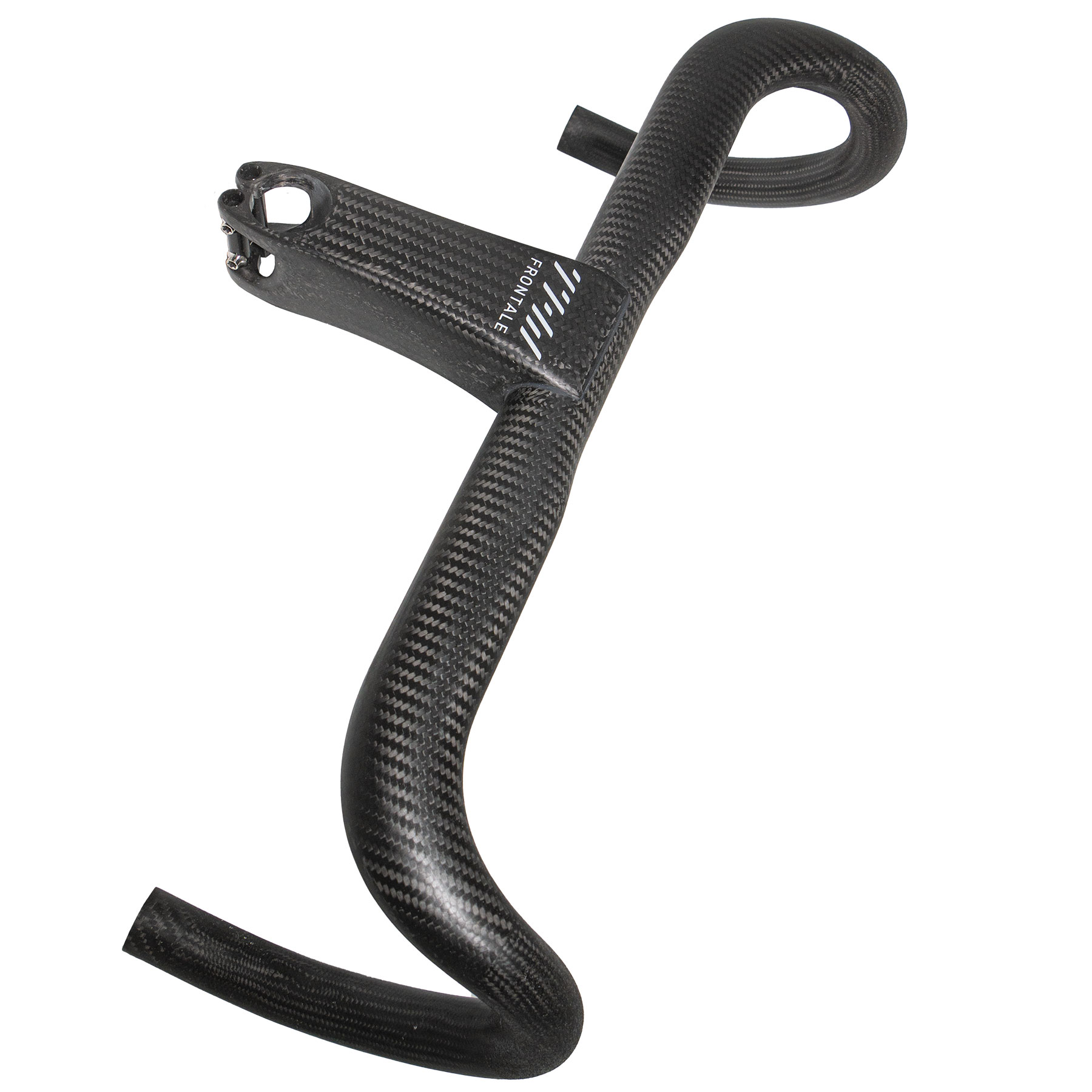 THM Frontale ICR Integrated Bar / Stem - Natural Carbon - 400 mm
