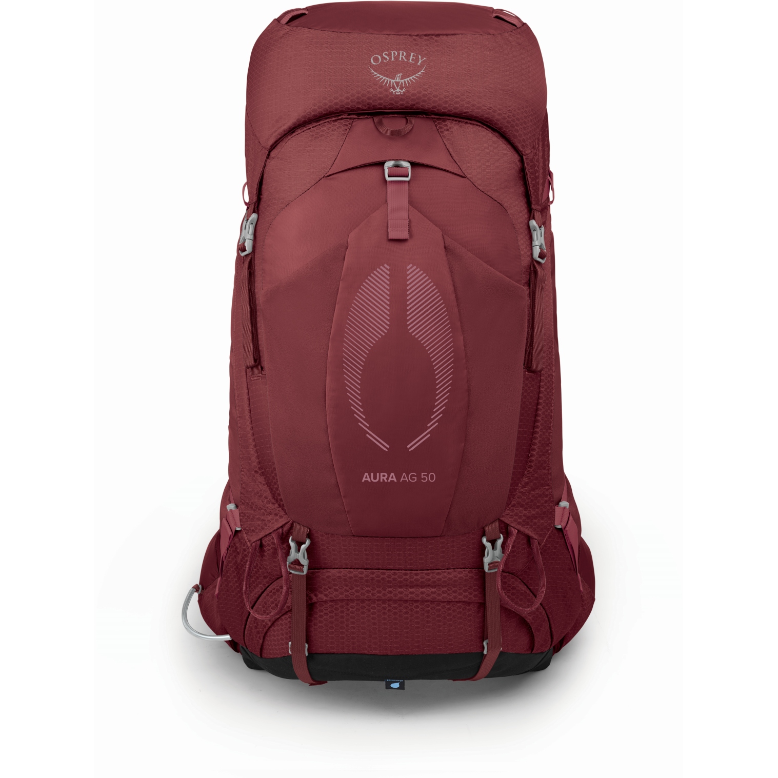 Osprey Aura AG 50 Women s Backpack Berry Sorbet Red BIKE24