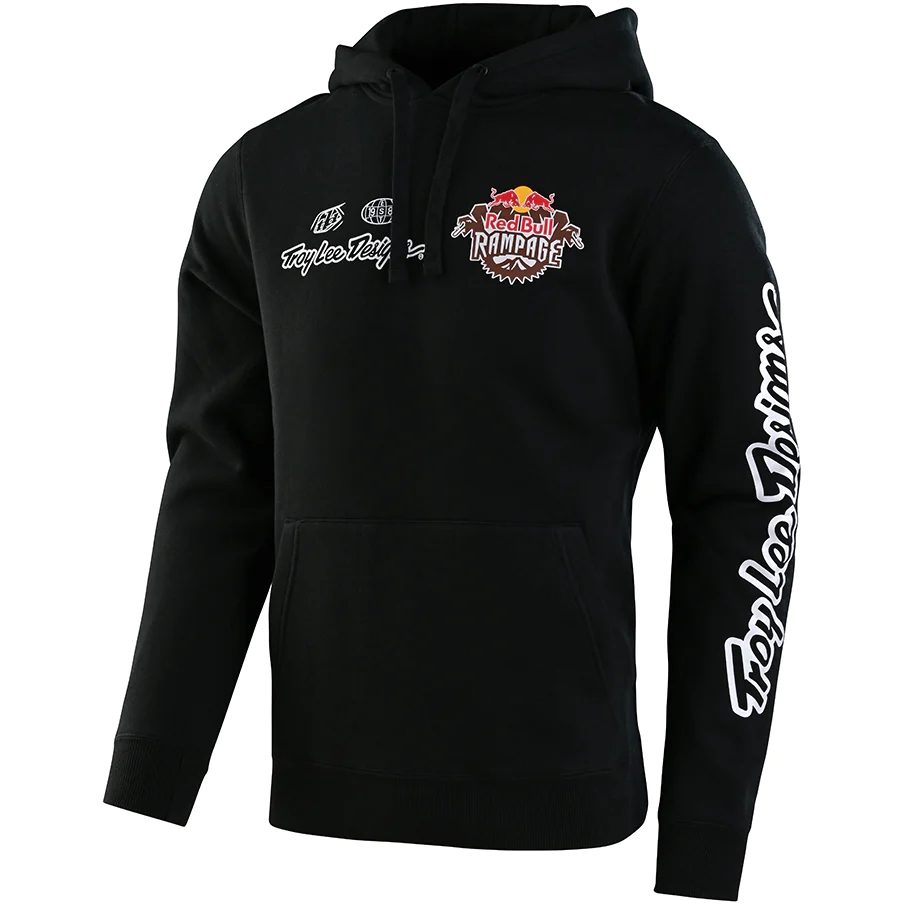 Picture of Troy Lee Designs Static Hoodie - 23 TLD Red Bull Rampage Logo - Black
