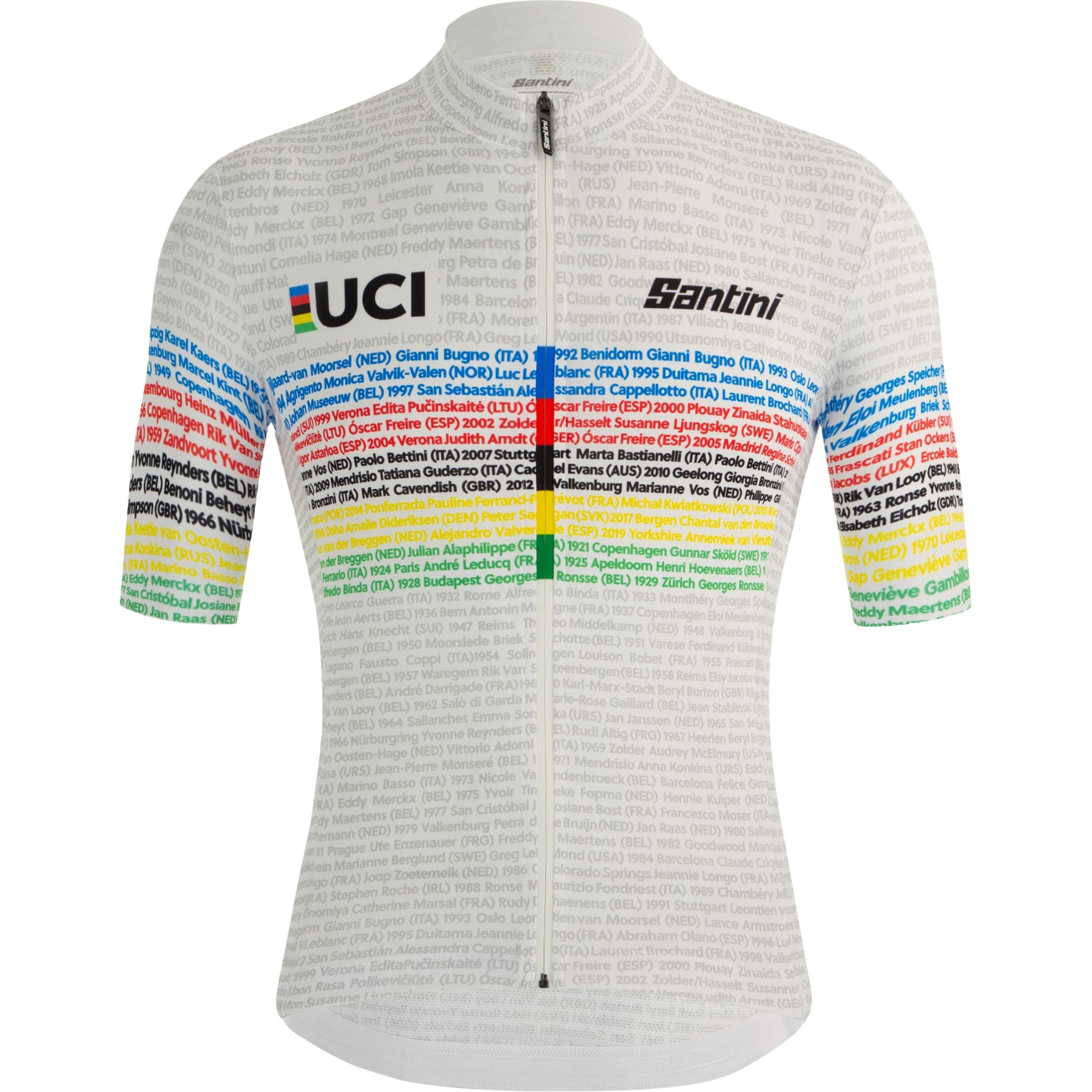 Produktbild von Santini UCI Road 100 Champions Trikot Herren RE94075SCHAMP - print
