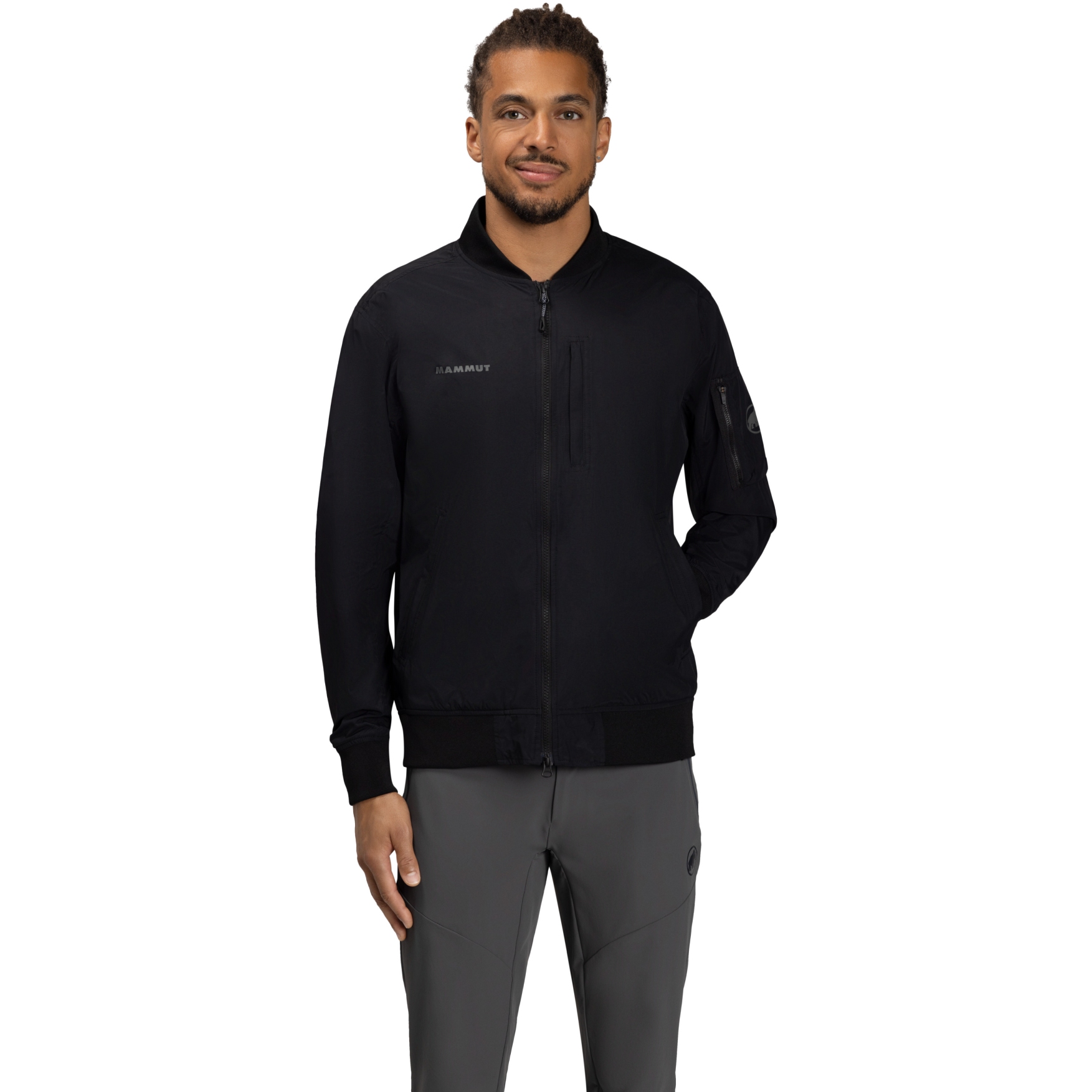 Picture of Mammut Utility Bomber Jacket Men - black