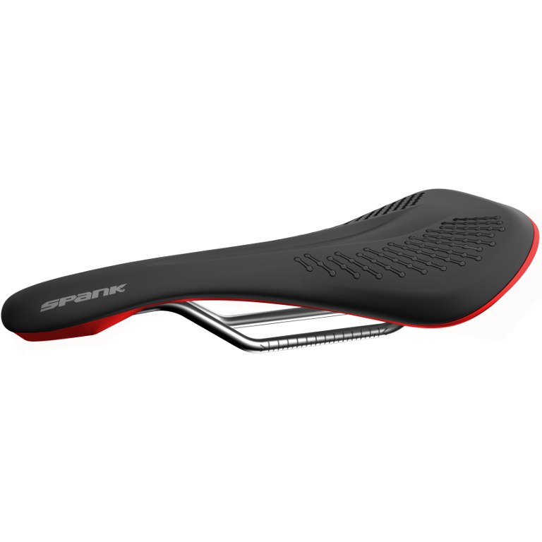 Picture of Spank Oozy 220 Saddle - black/red