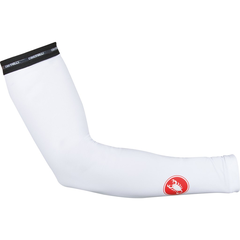 Picture of Castelli UPF 50+ Light Arm Sleeves - white 001