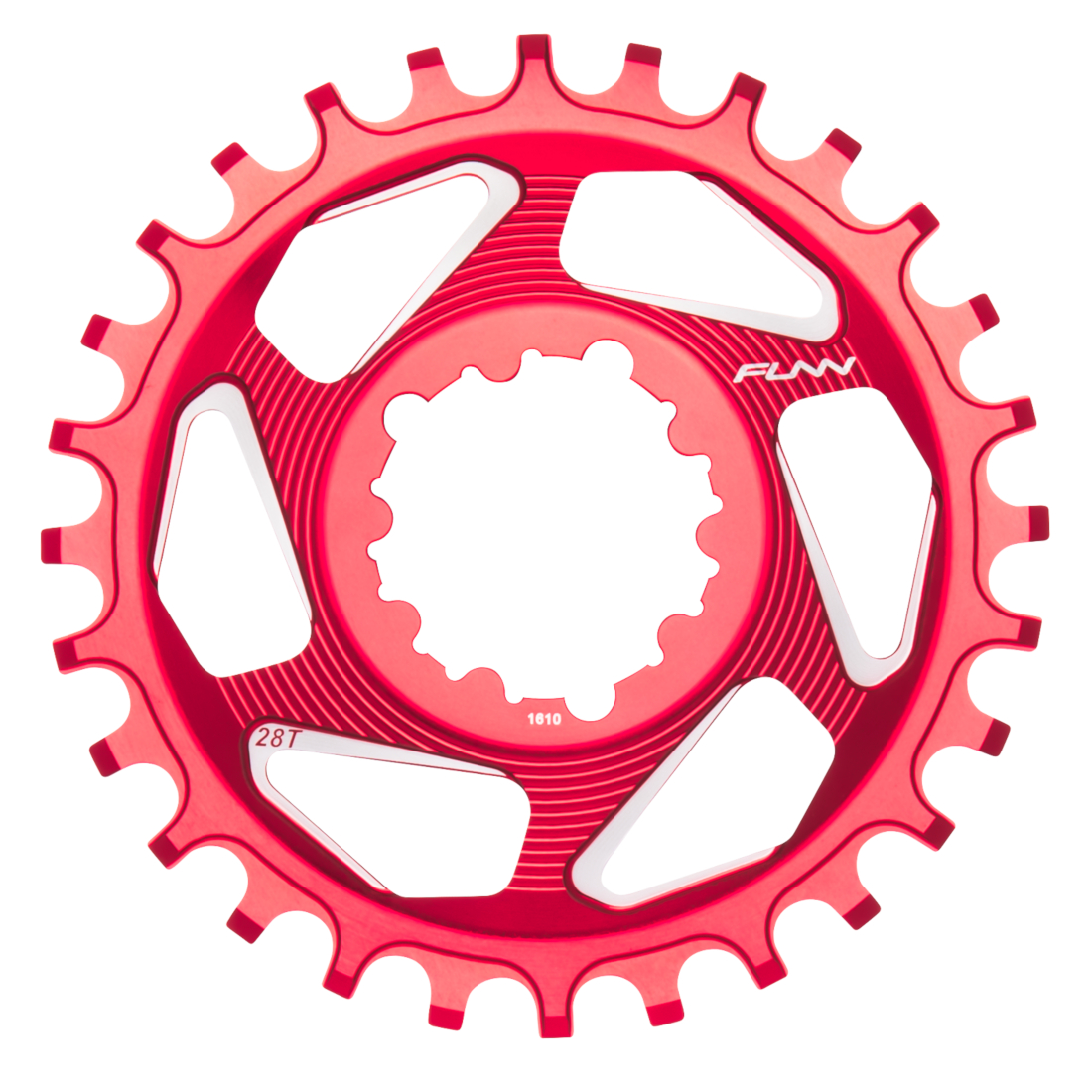 Picture of Funn Solo DX - Narrow-Wide Boost Chainring - for SRAM Direct Mount - red