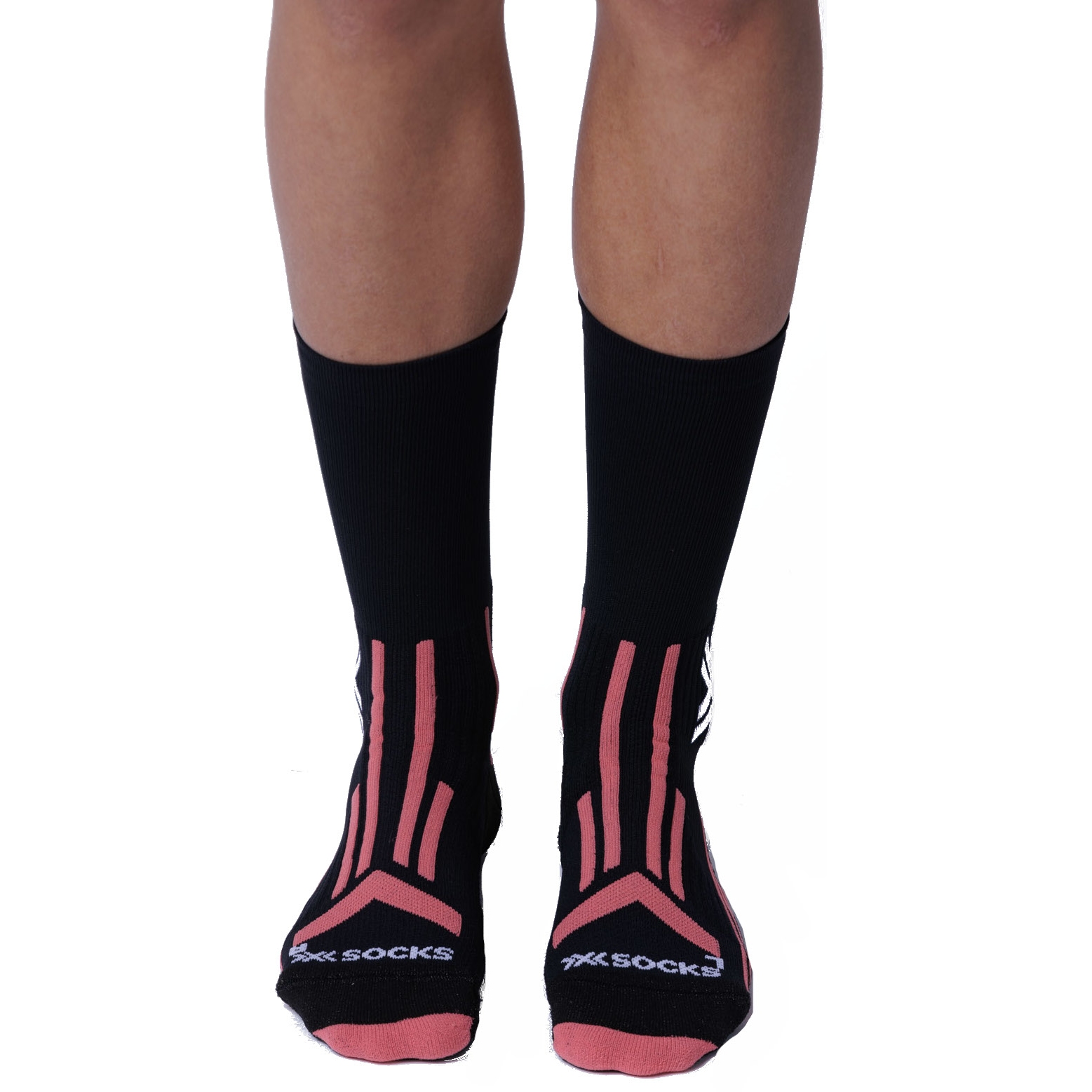 Image de X-Socks Chaussettes Femme - Trailrun Perform Crew - x black/dusty rose