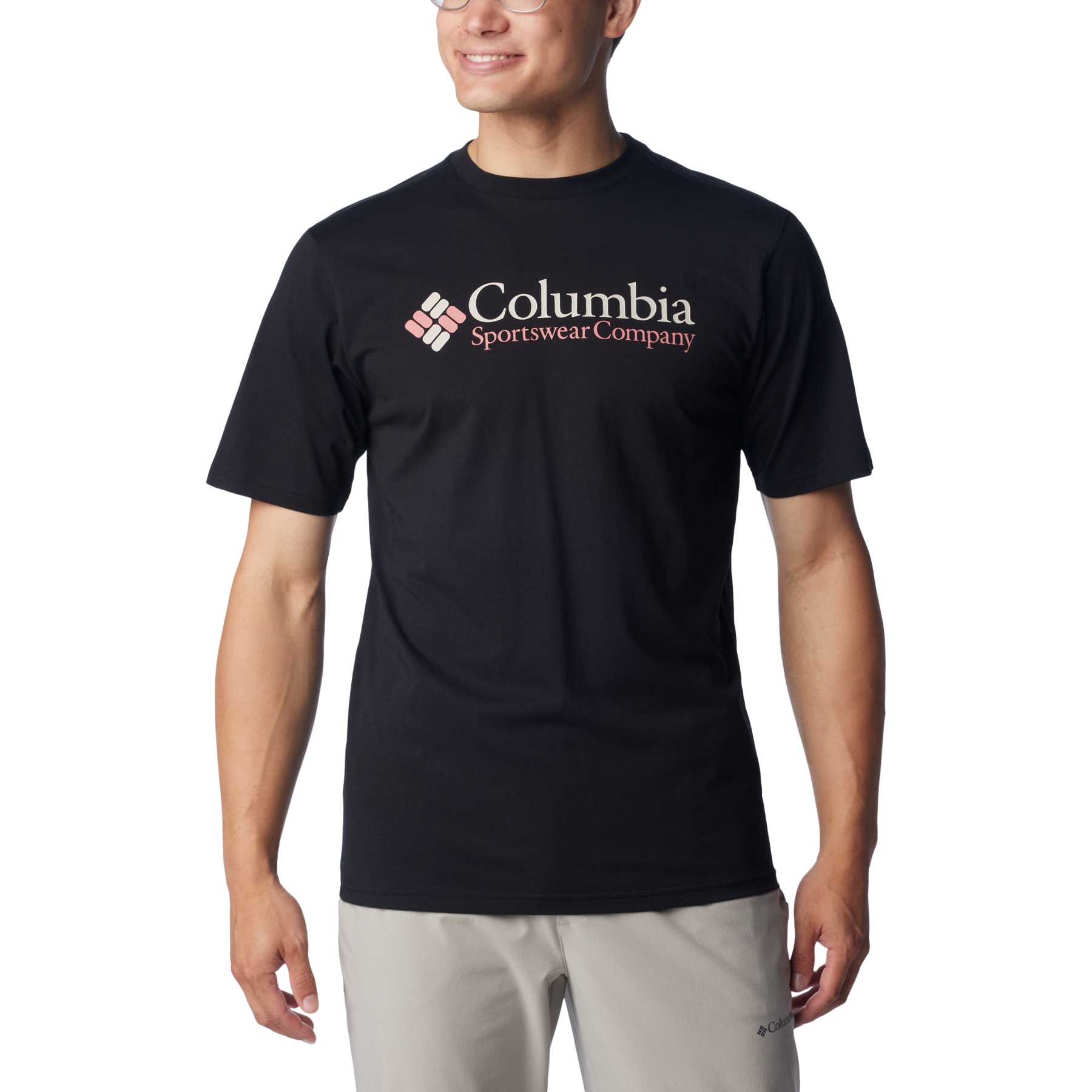 Produktbild von Columbia CSC Basic Logo T-Shirt Herren - Black/CSC Retro Logo