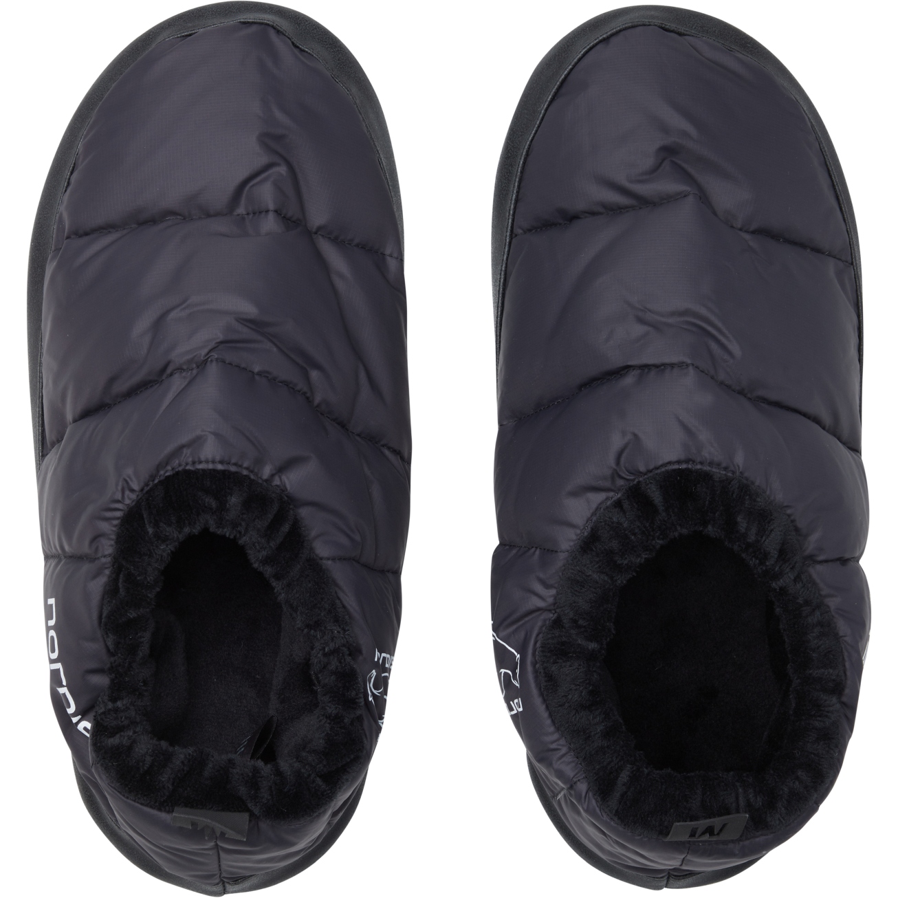 Produktbild von Nordisk Mos Daunenschuhe - schwarz
