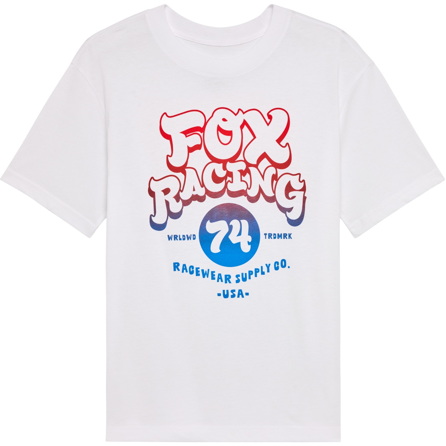 Женская футболка FOX Racewear с коротким рукавом - белый