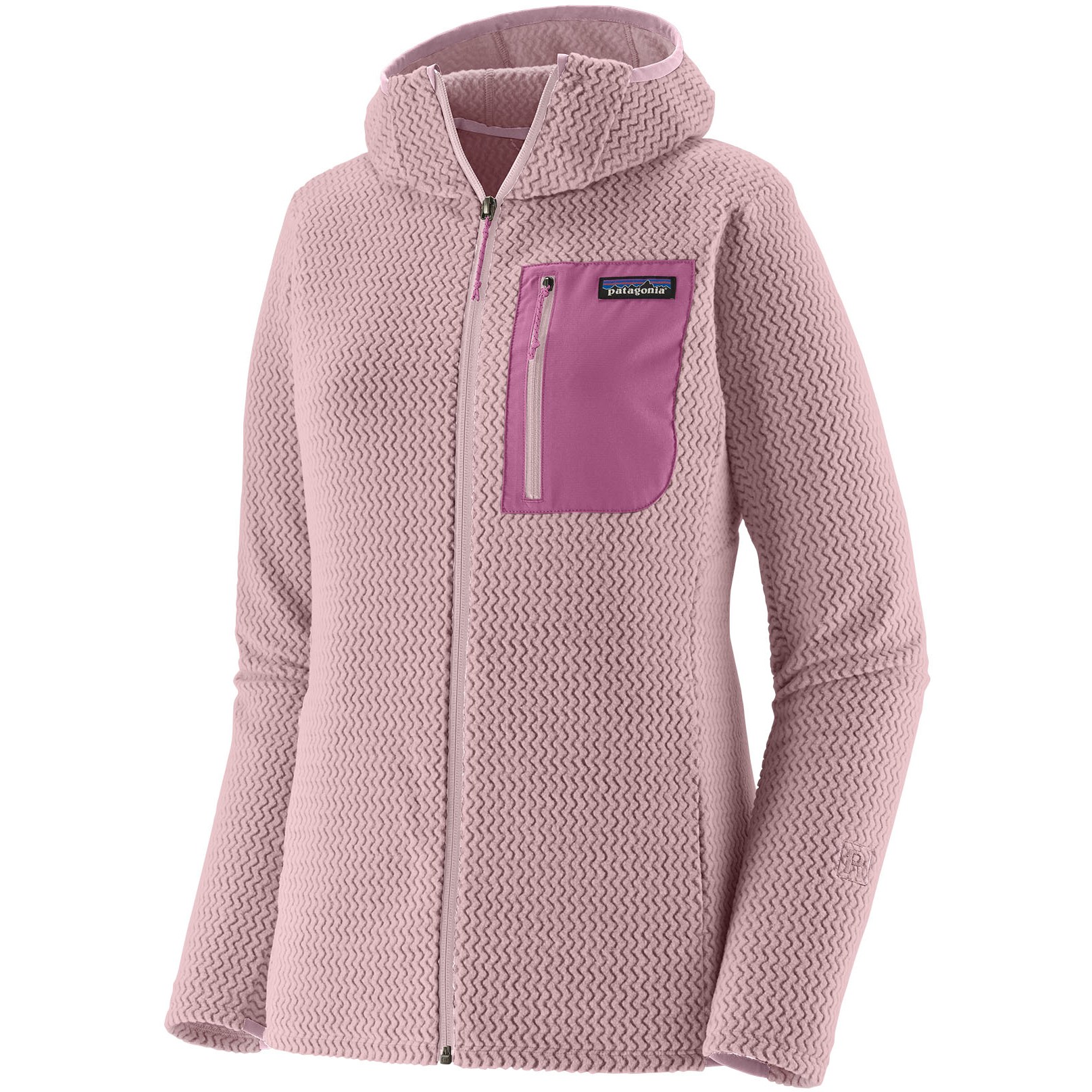 Patagonia R1 Air Full Zip Hoody Women - Quiet Violet | BIKE24