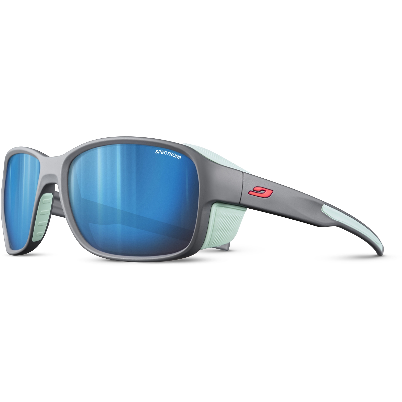 Picture of Julbo Monterosa 2 Spectron 3 Sunglasses - Grey Light Green / Multilayer Blue