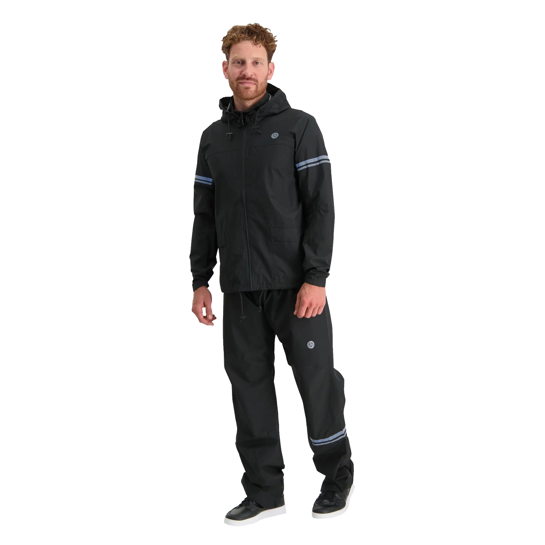 Picture of AGU Essential Original Rain Suit Unisex - Set of Rain Pants and Rain Jacket - black