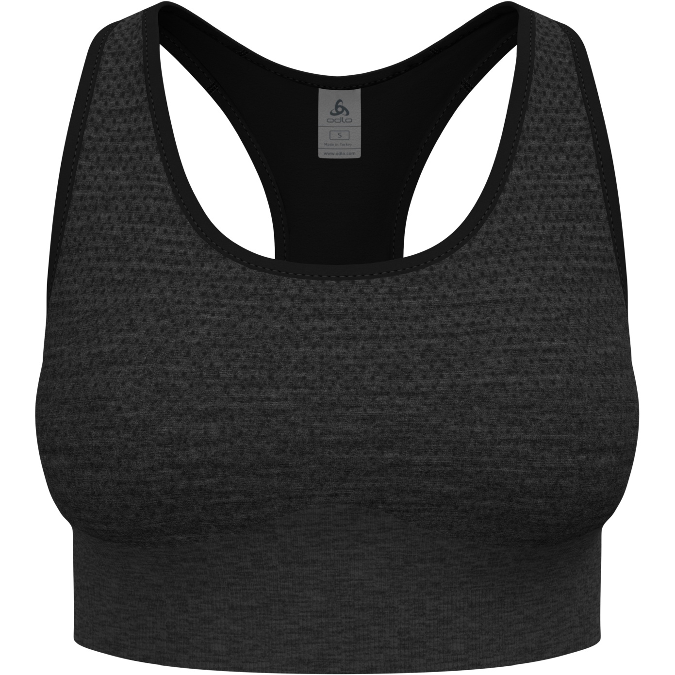 Immagine prodotto da Odlo Reggiseno Sportivo Donna - Seamless Medium-Support - black melange