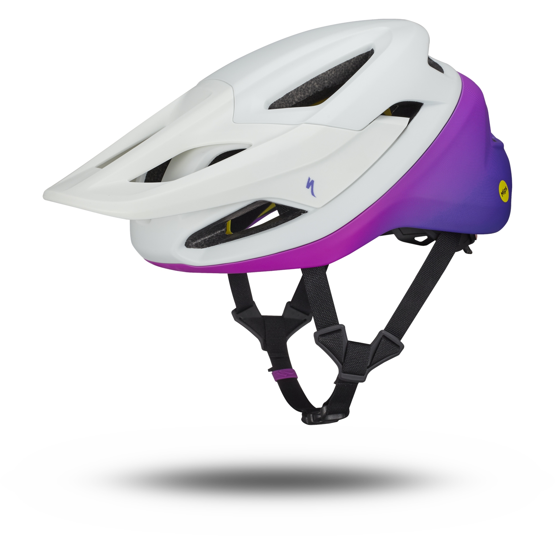 Produktbild von Specialized Camber MTB Helm - Dune White/Purple Orchid