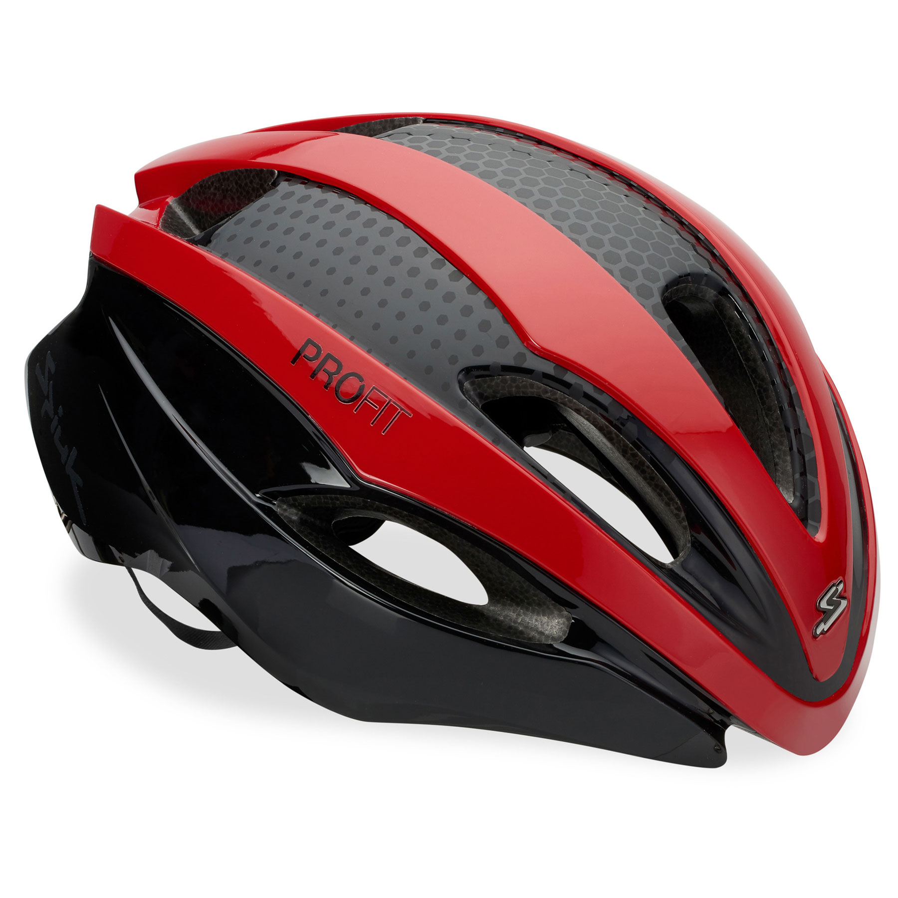 Produktbild von Spiuk PROFIT Aero Helmet - rot/schwarz