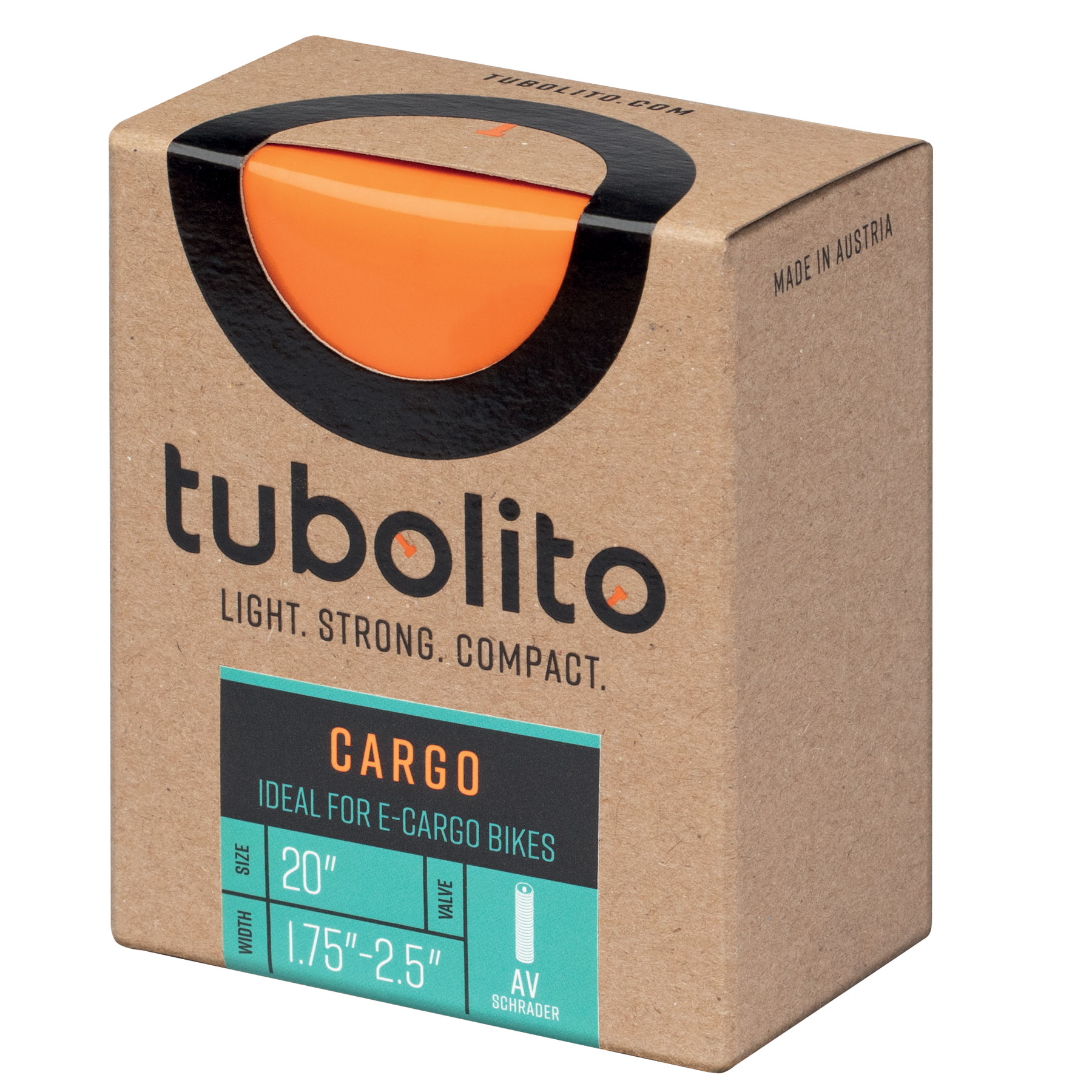 Picture of Tubolito Tubo Cargo Tube - 20&quot;x1.75-2.5&quot; - Schrader Valve