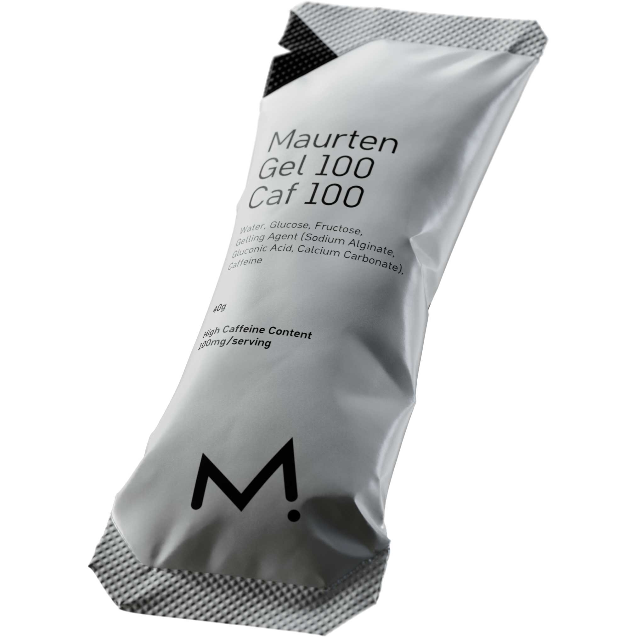 MAURTEN Gel 100 CAF 100 - Carbohydrate gel + caffeine - 40g | BIKE24