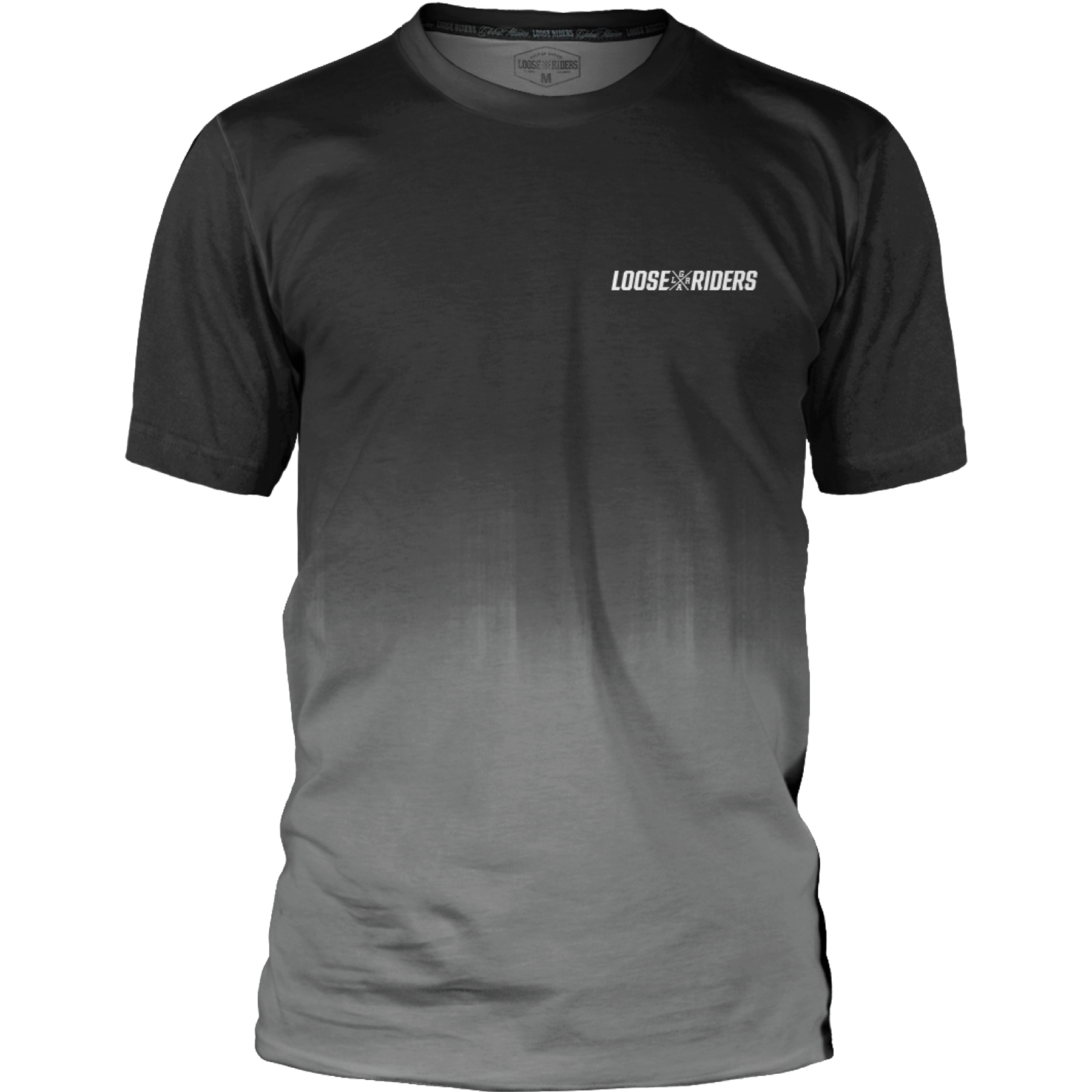 Productfoto van Loose Riders Basic Shirt met Korte Mouwen Heren - Dipped Grey